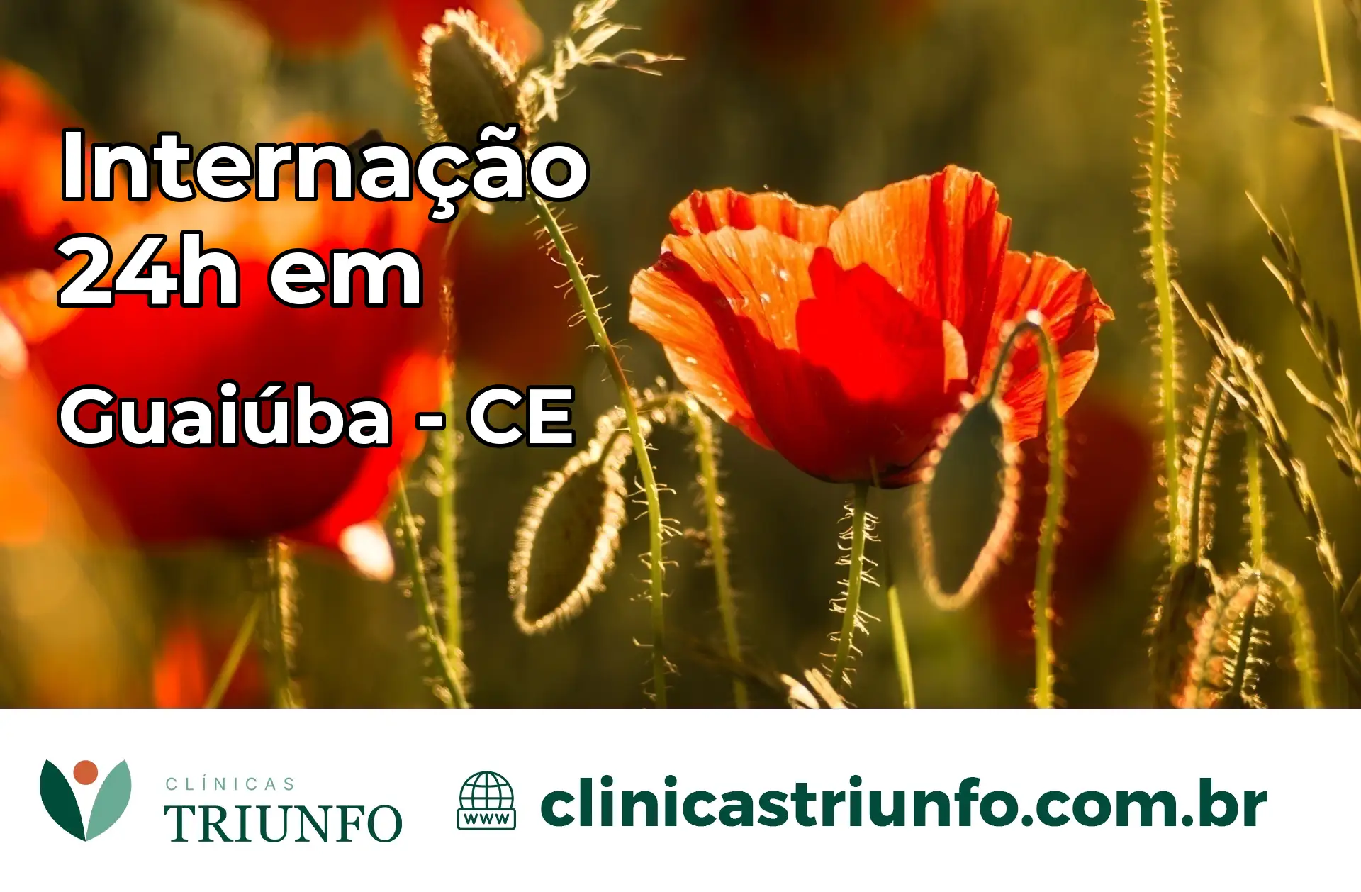 Internação 24 horas em Guaiúba – CE