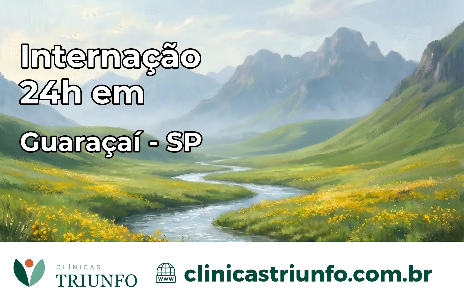 Internação 24 horas em Guaraçaí – SP