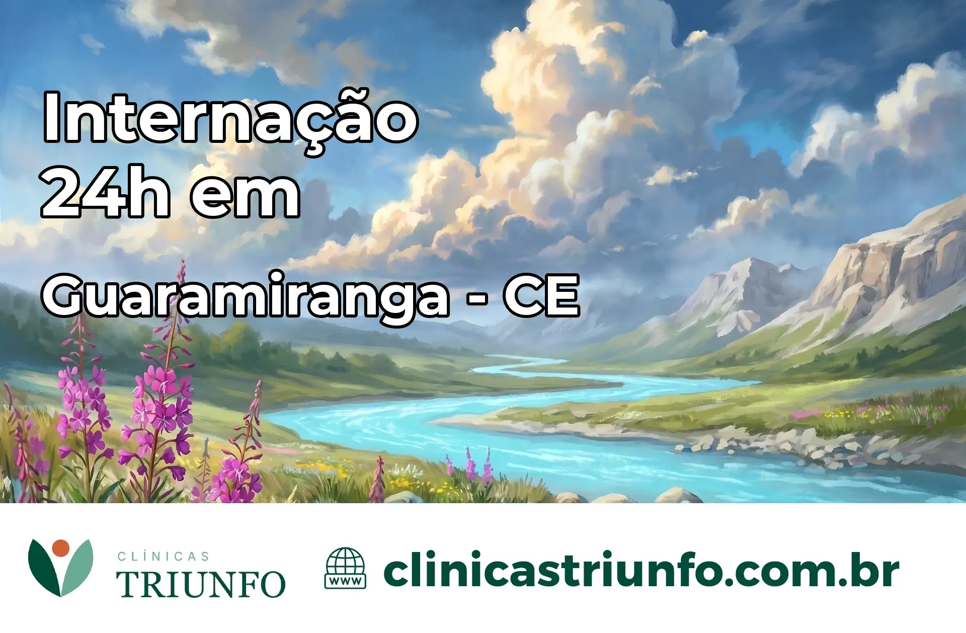 Internação 24 horas em Guaramiranga – CE