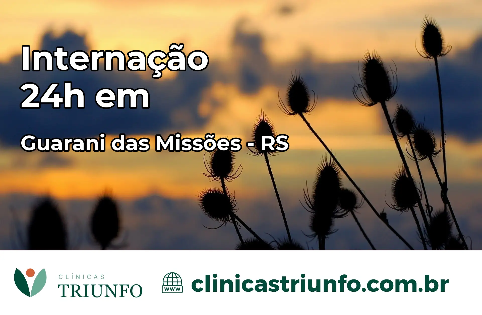 Internação 24 horas em Guarani das Missões – RS