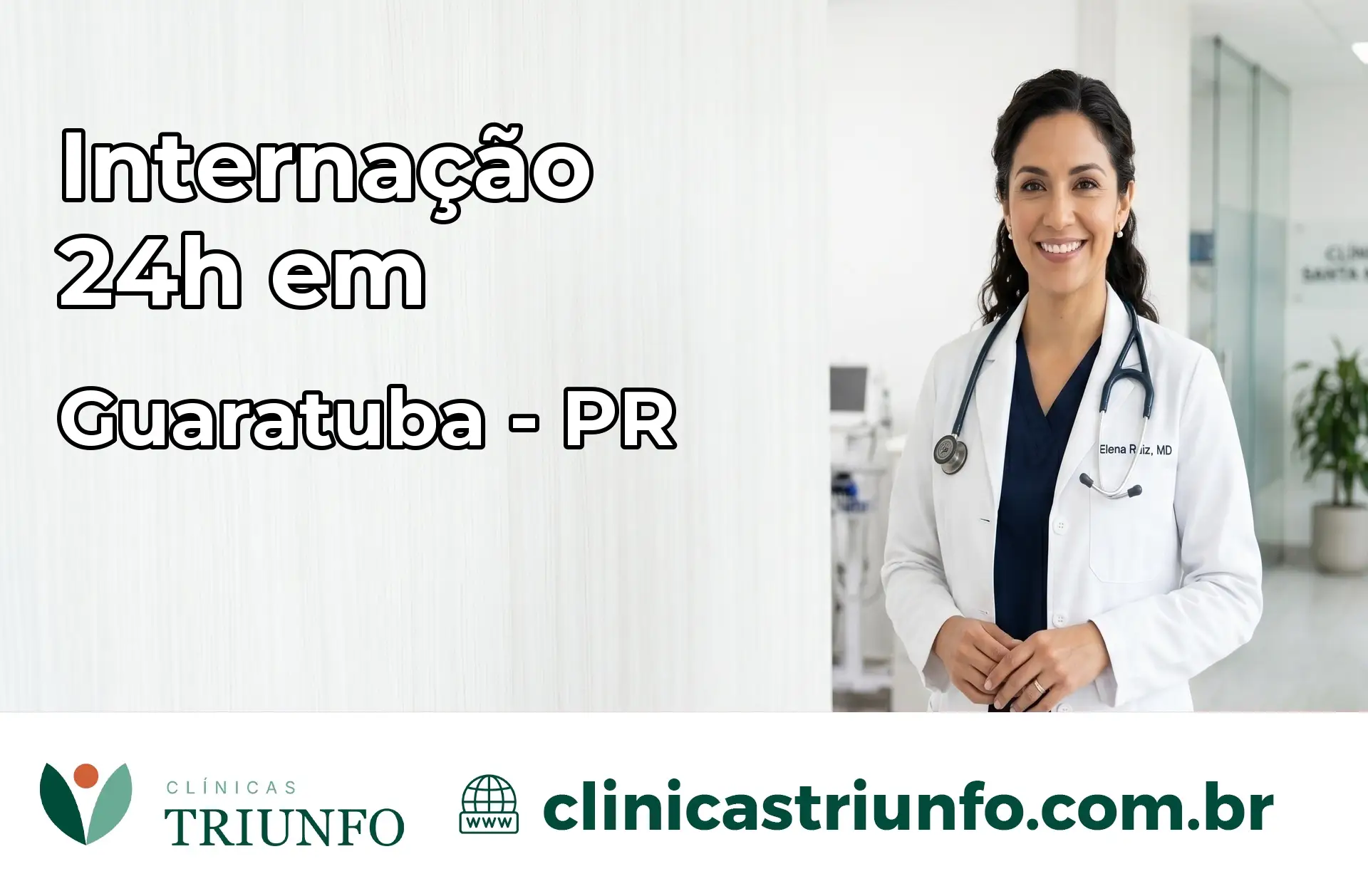 Internação 24 horas em Guaratuba – PR