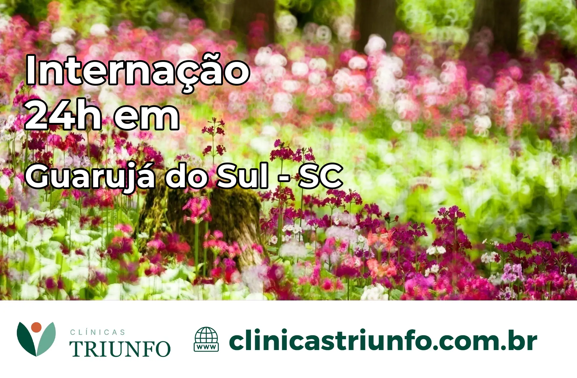 Internação 24 horas em Guarujá do Sul – SC
