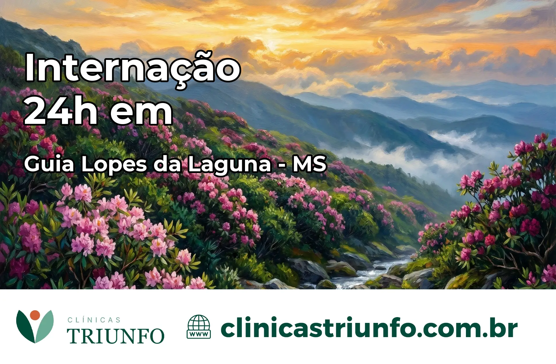 Internação 24 horas em Guia Lopes da Laguna – MS