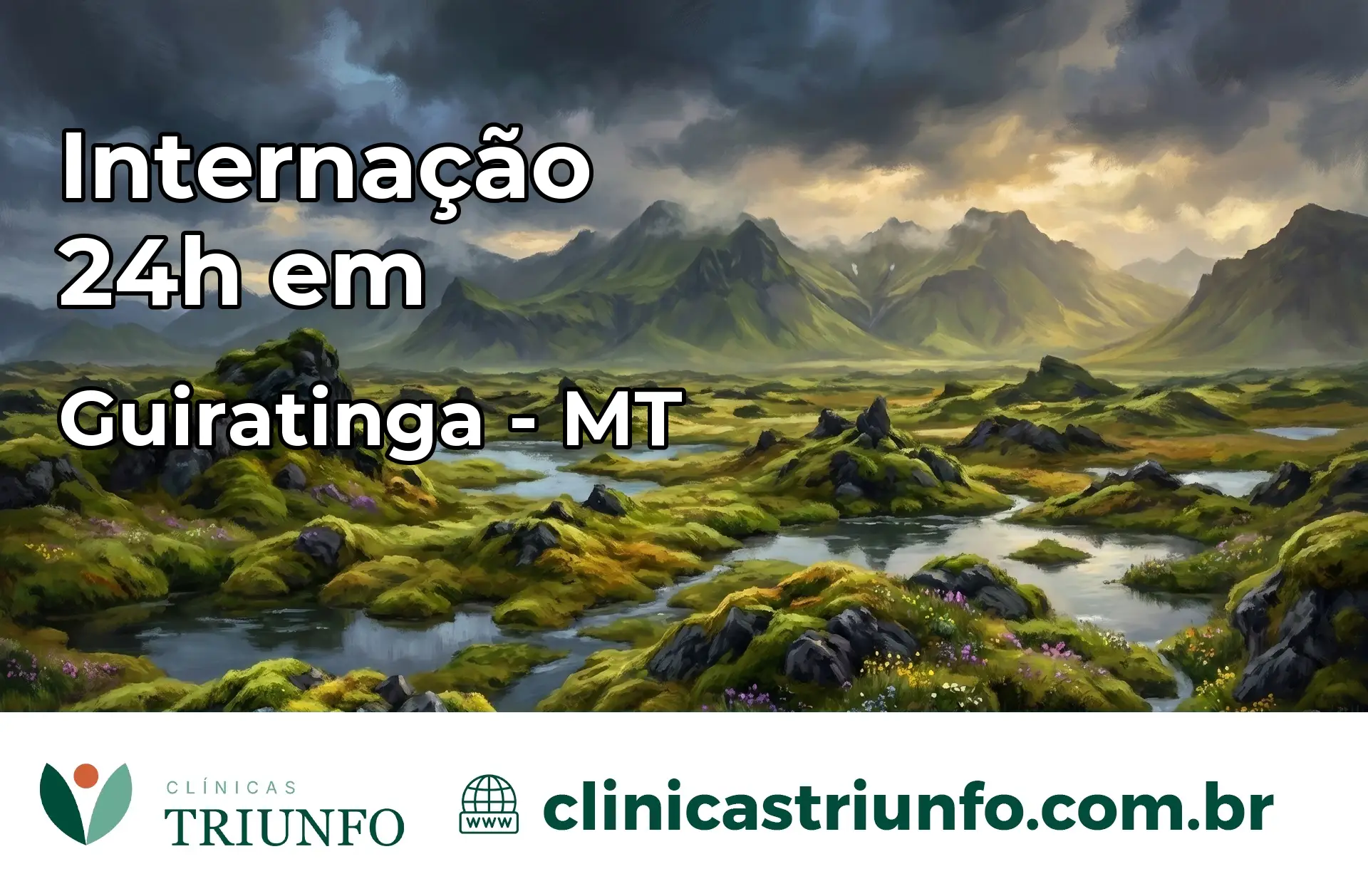 Internação 24 horas em Guiratinga – MT