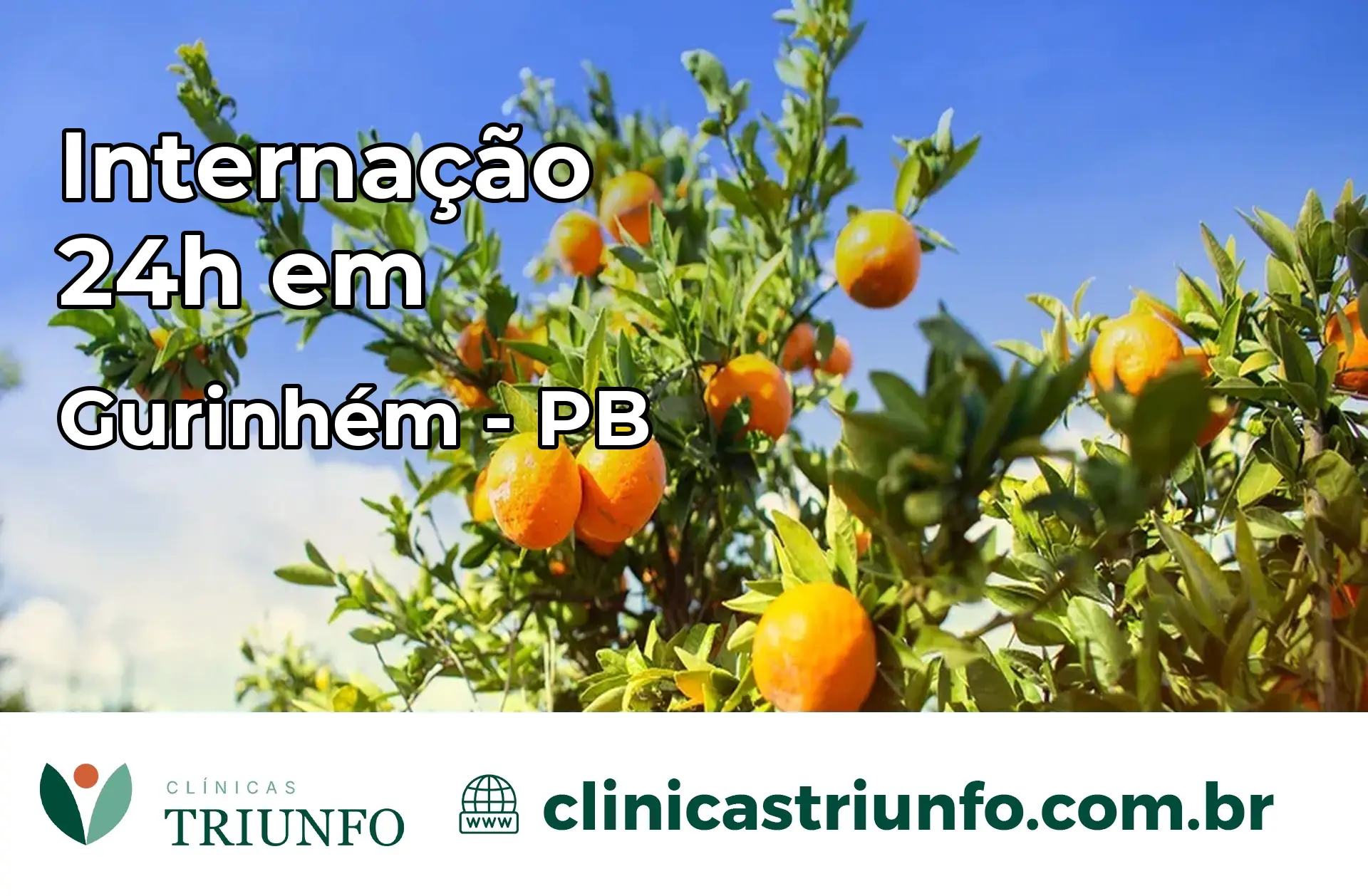 Internação 24 horas em Gurinhém – PB