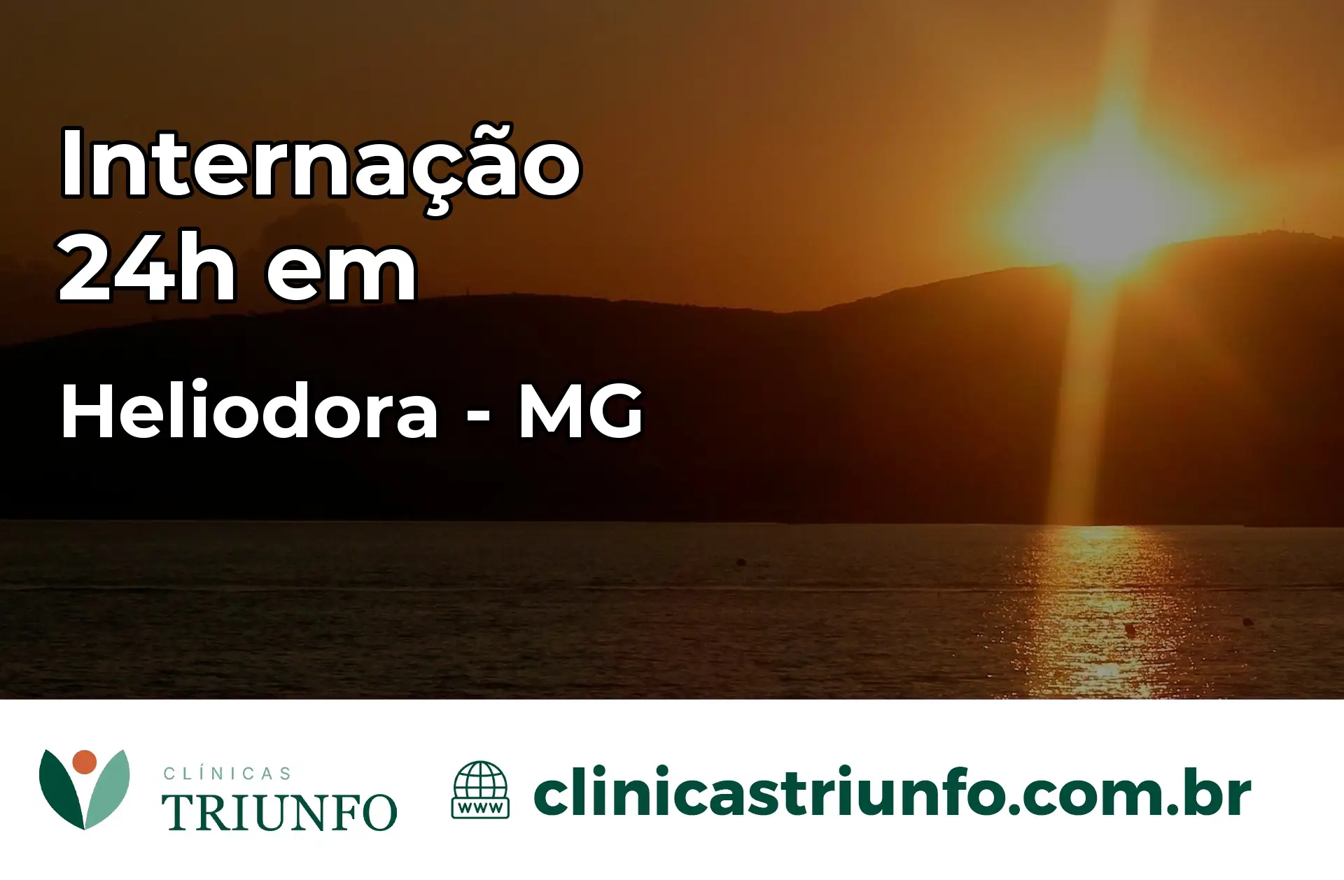 Internação 24 horas em Heliodora – MG