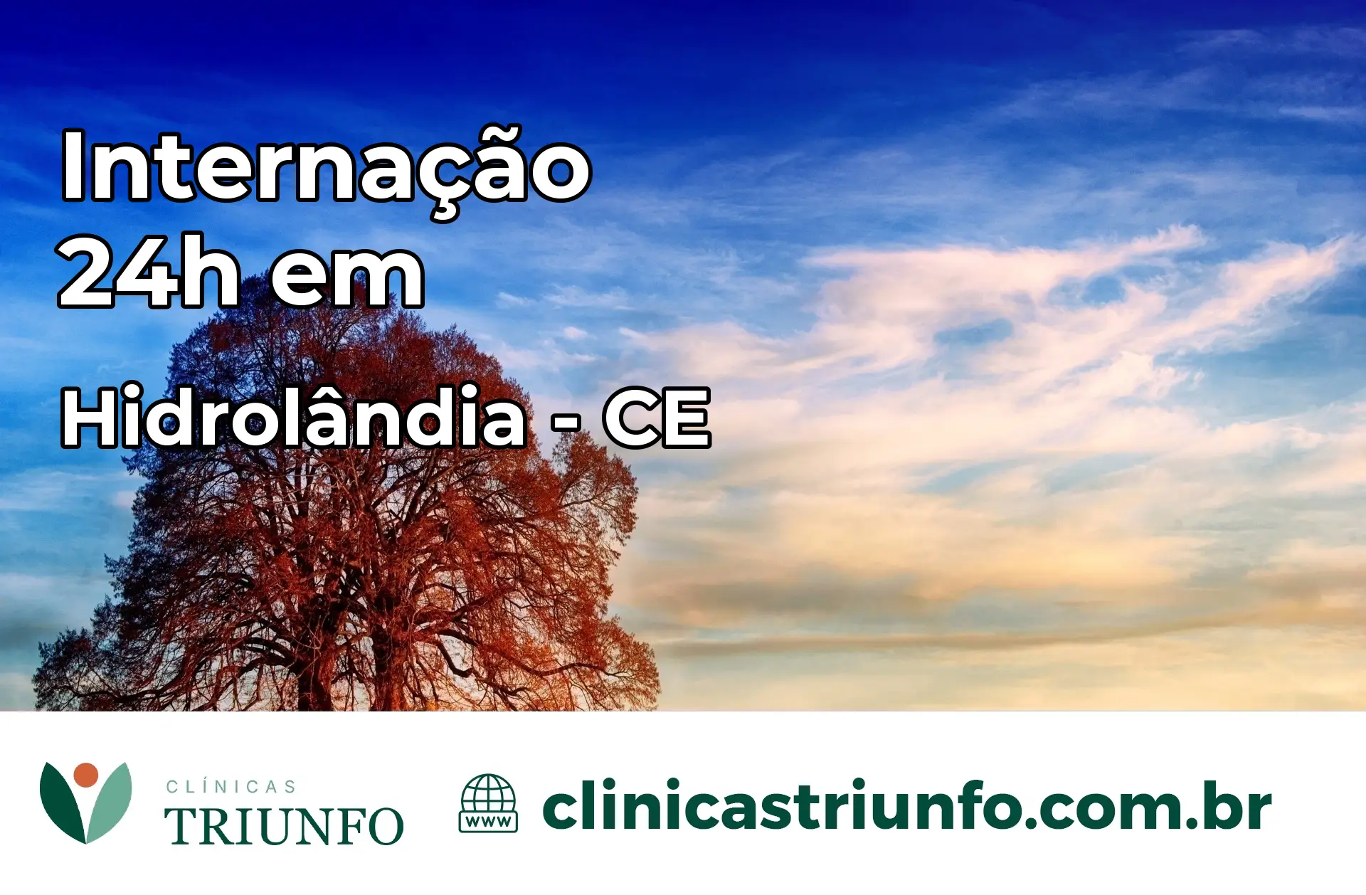 Internação 24 horas em Hidrolândia – CE