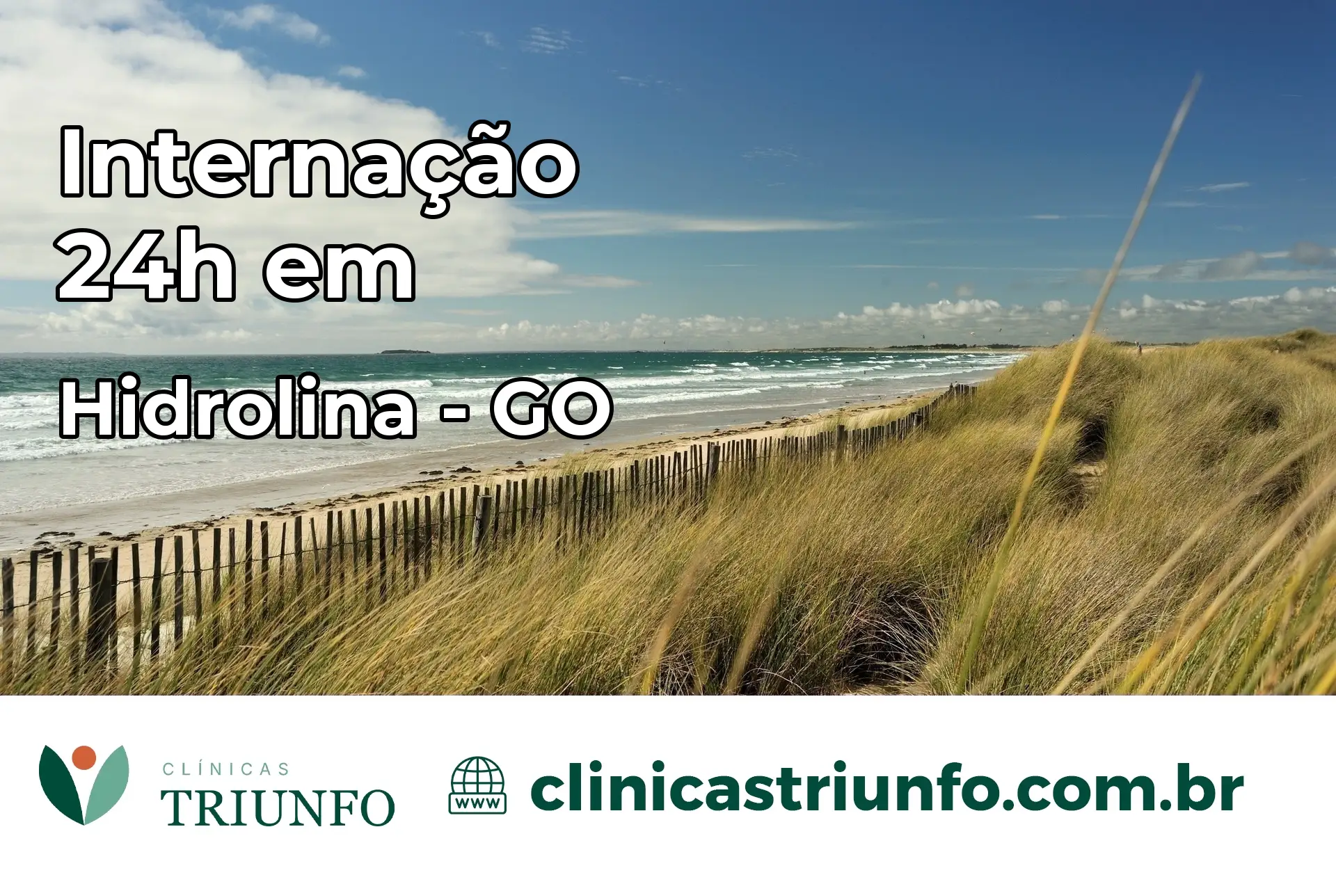Internação 24 horas em Hidrolina – GO