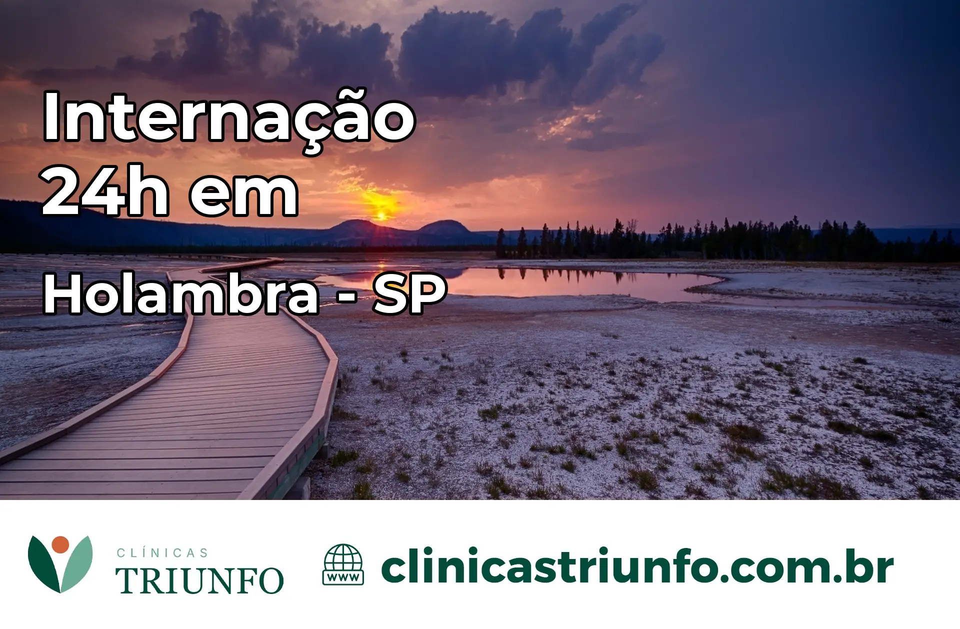 Internação 24 horas em Holambra – SP
