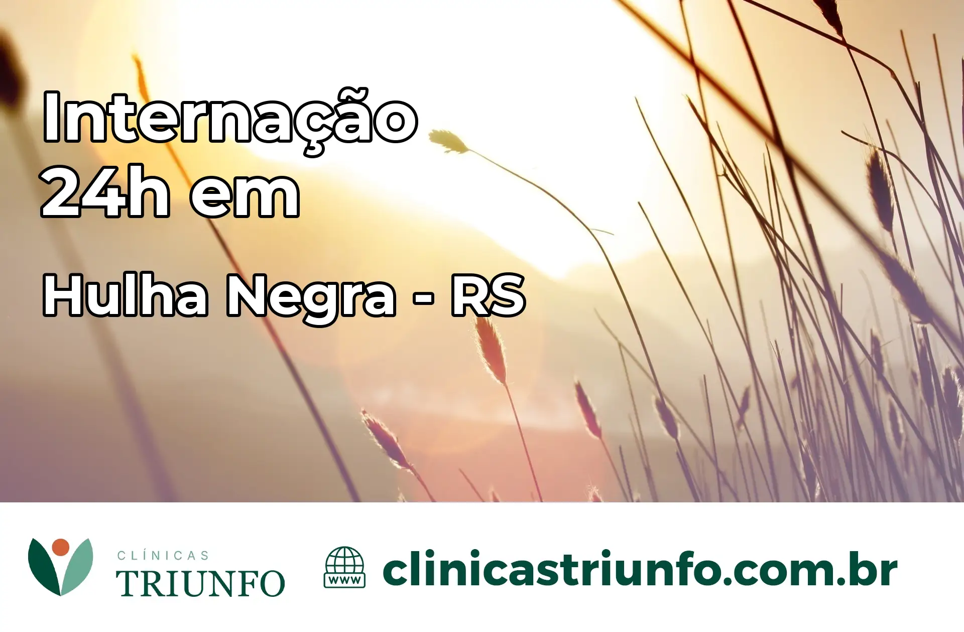Internação 24 horas em Hulha Negra – RS