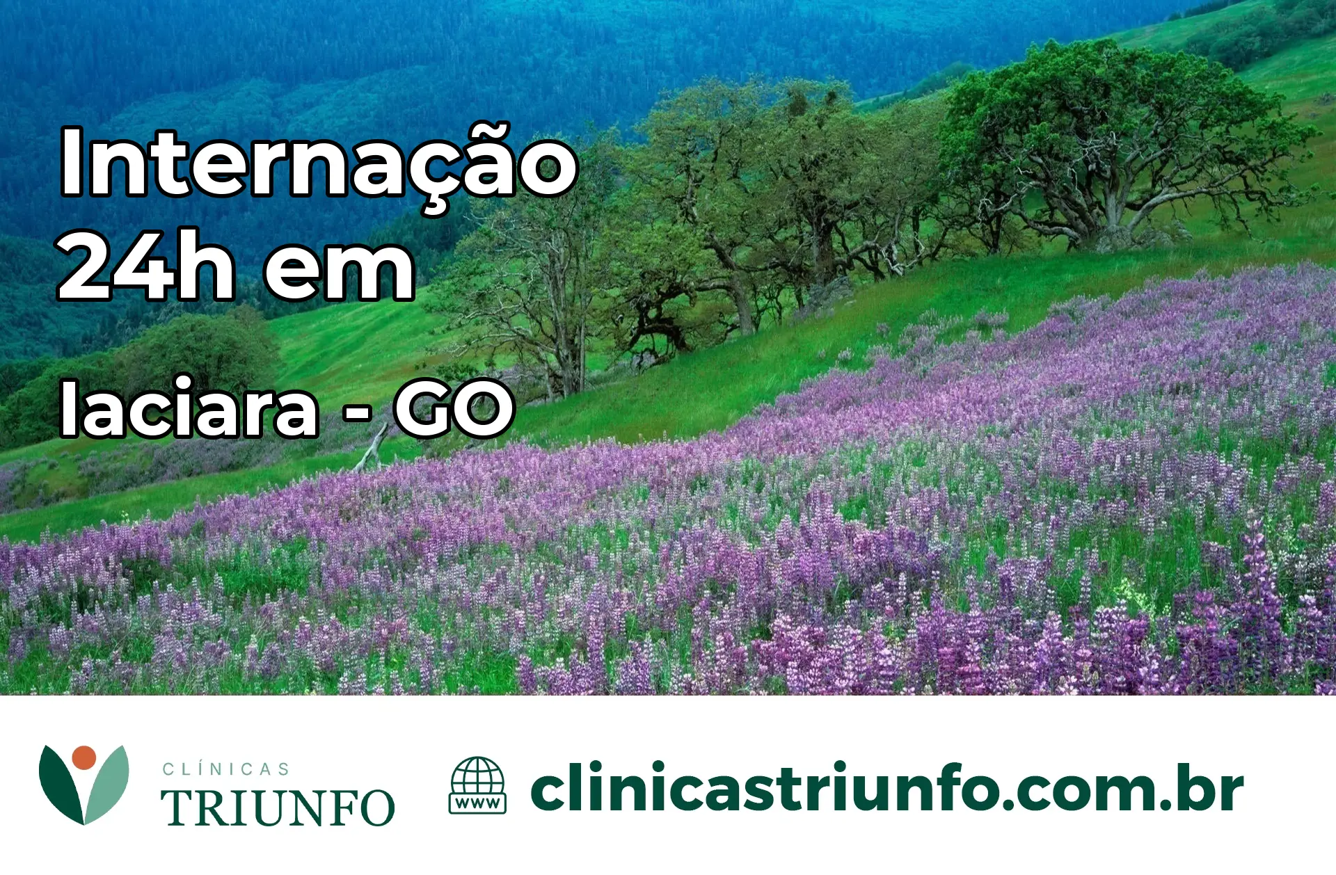 Internação 24 horas em Iaciara – GO