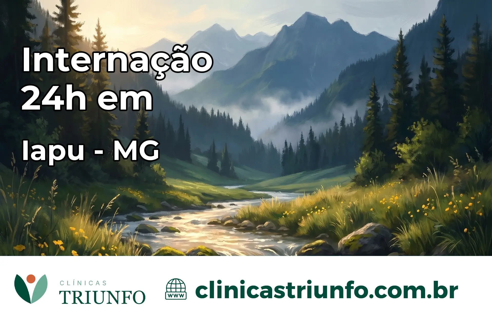 Internação 24 horas em Iapu – MG