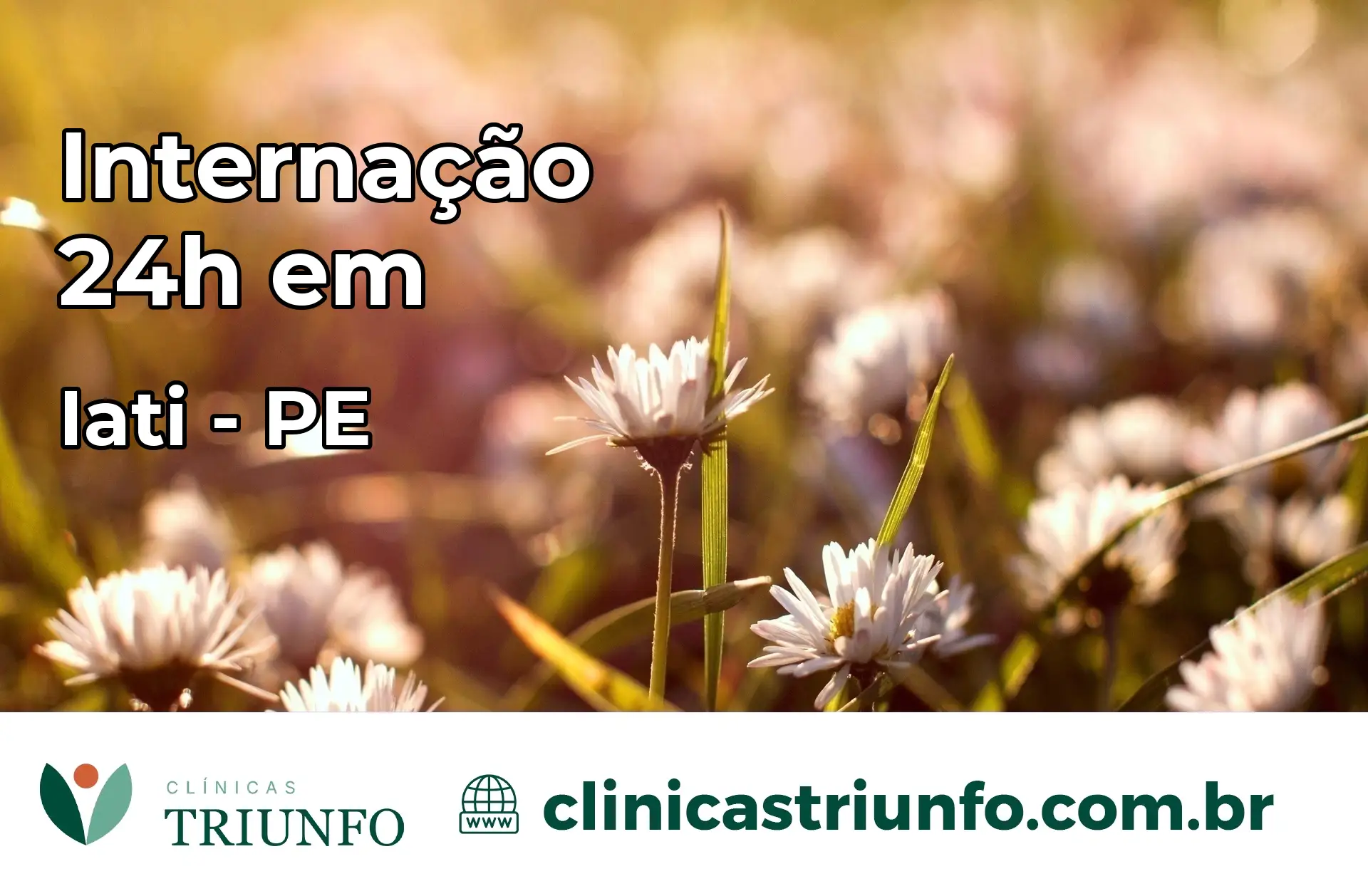 Internação 24 horas em Iati – PE