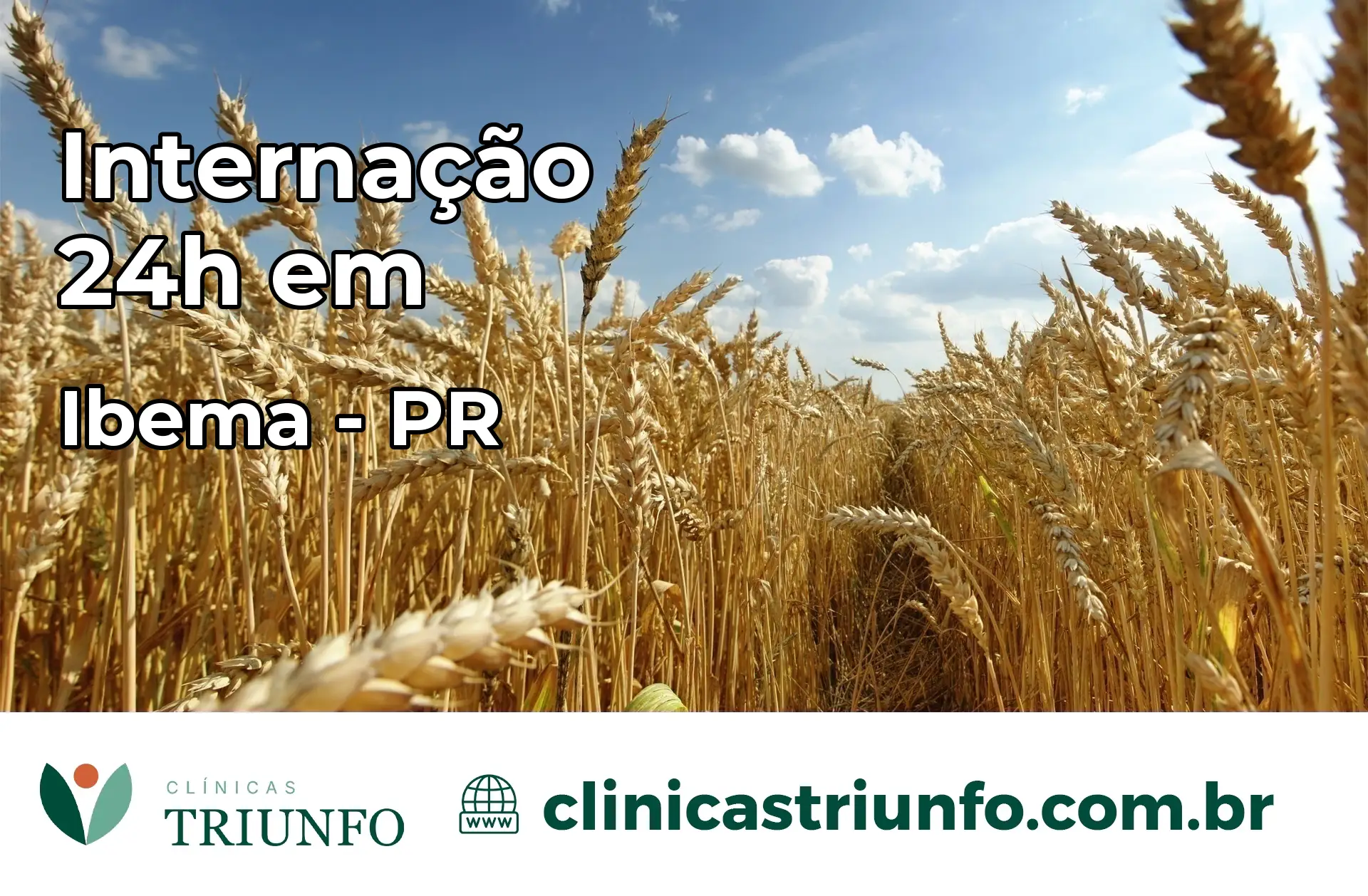 Internação 24 horas em Ibema – PR