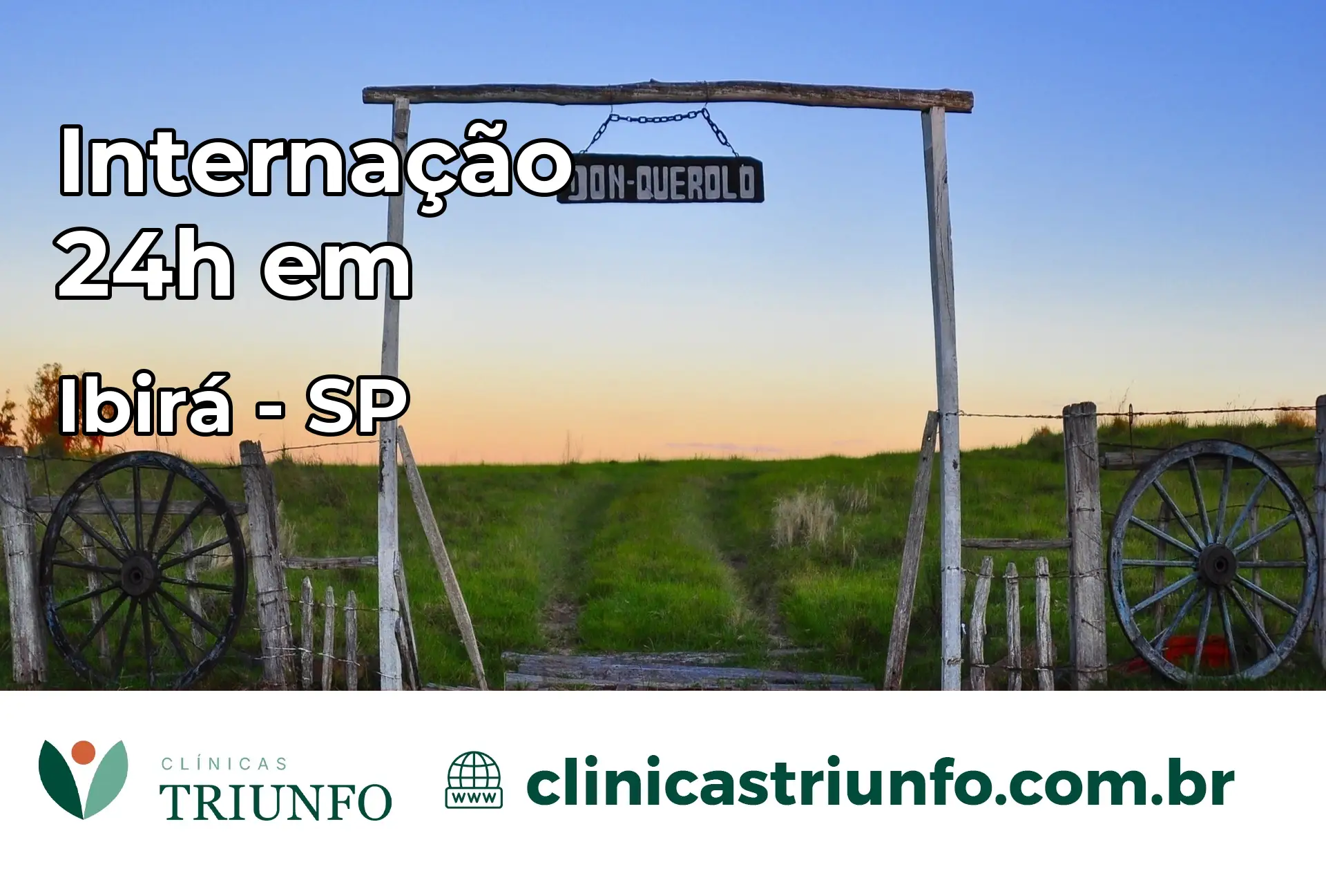 Internação 24 horas em Ibirá – SP