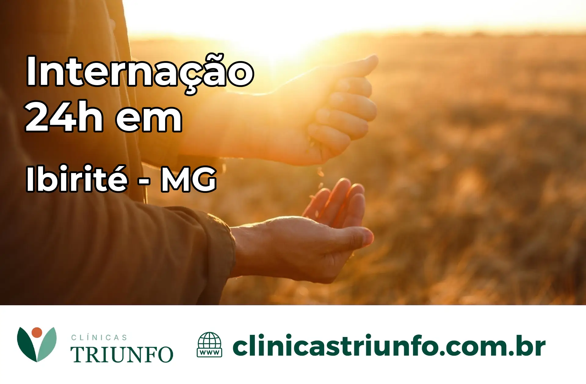 Internação 24 horas em Ibirité – MG
