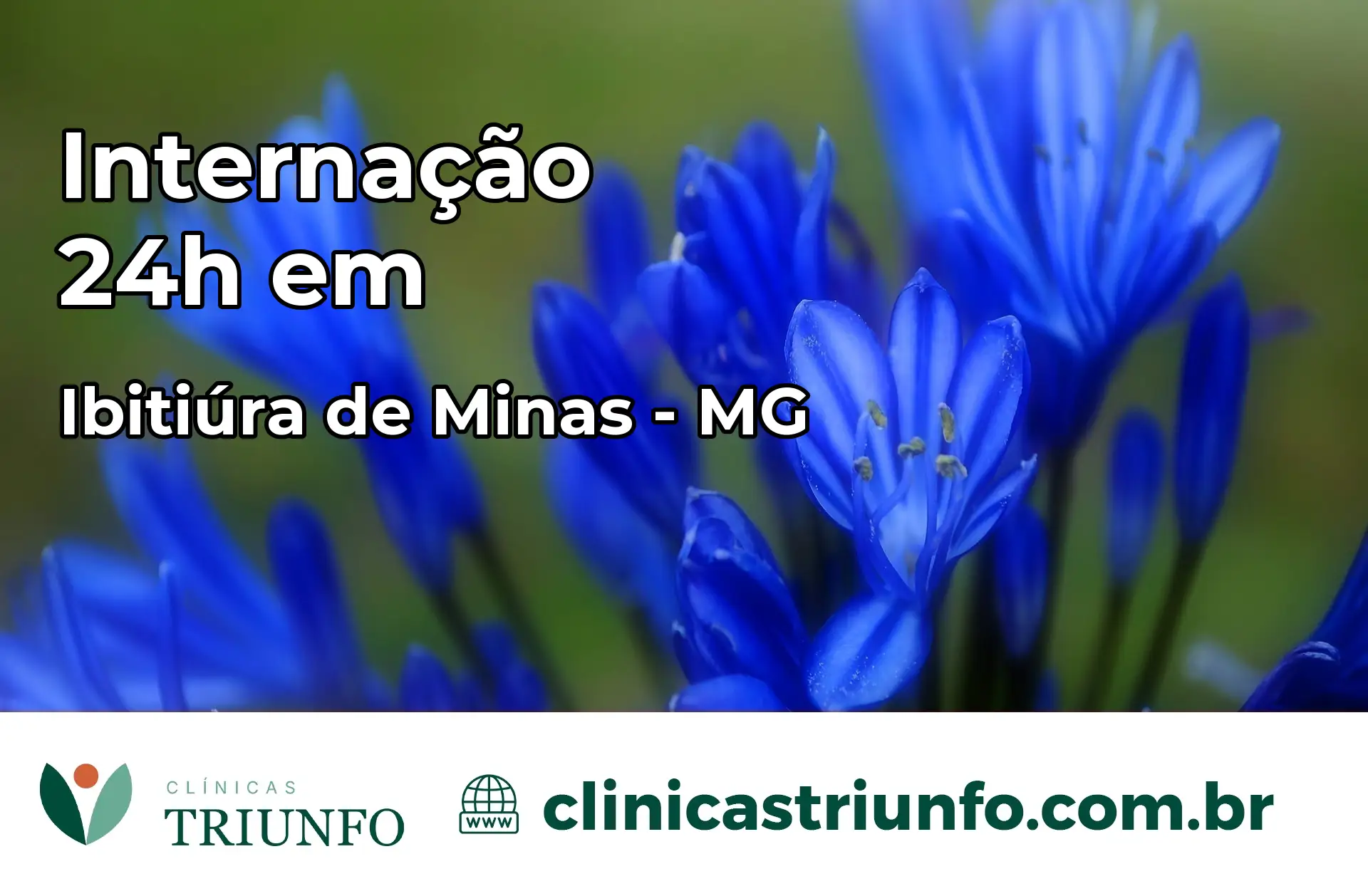 Internação 24 horas em Ibitiúra de Minas – MG