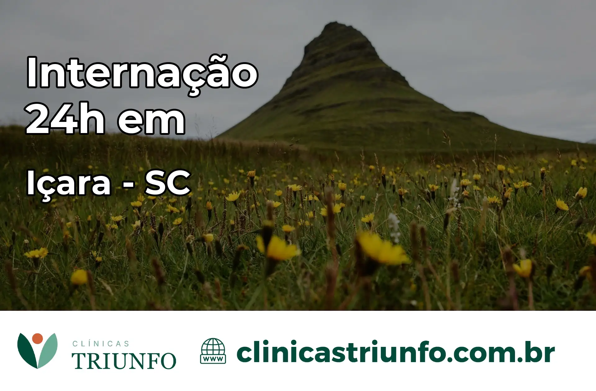 Internação 24 horas em Içara – SC