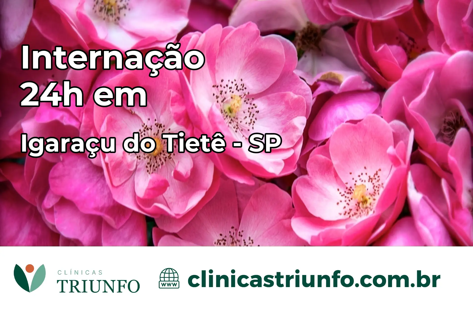 Internação 24 horas em Igaraçu do Tietê – SP