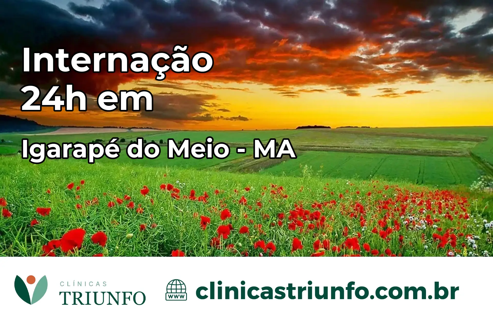 Internação 24 horas em Igarapé do Meio – MA