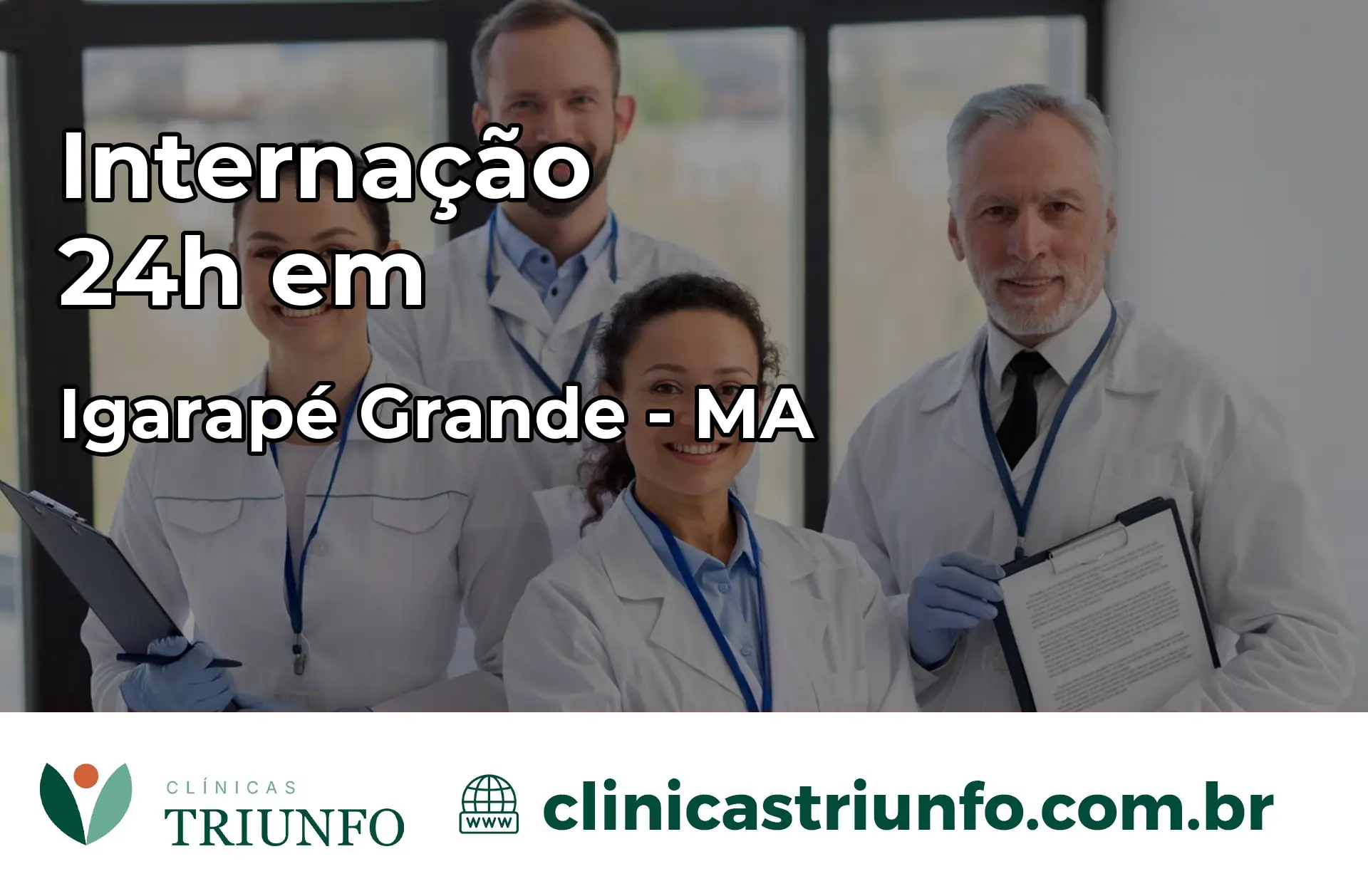 Internação 24 horas em Igarapé Grande – MA
