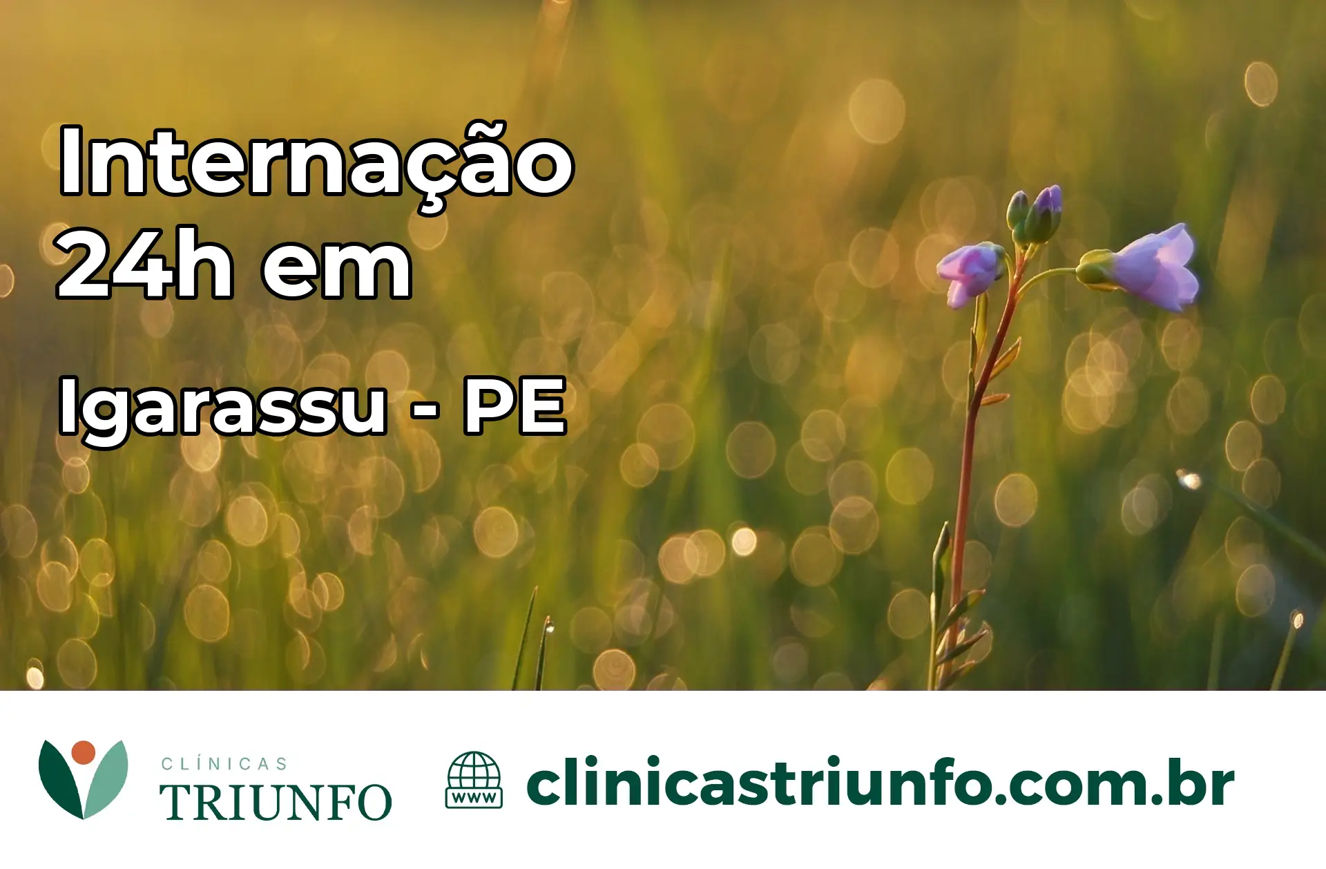 Internação 24 horas em Igarassu – PE