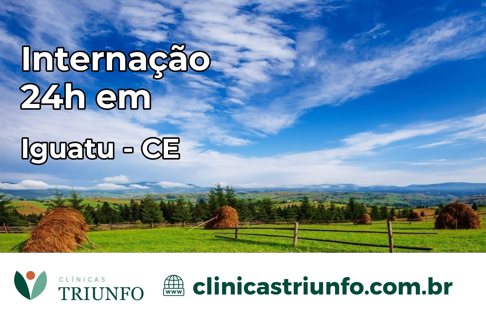 Internação 24 horas em Iguatu – CE