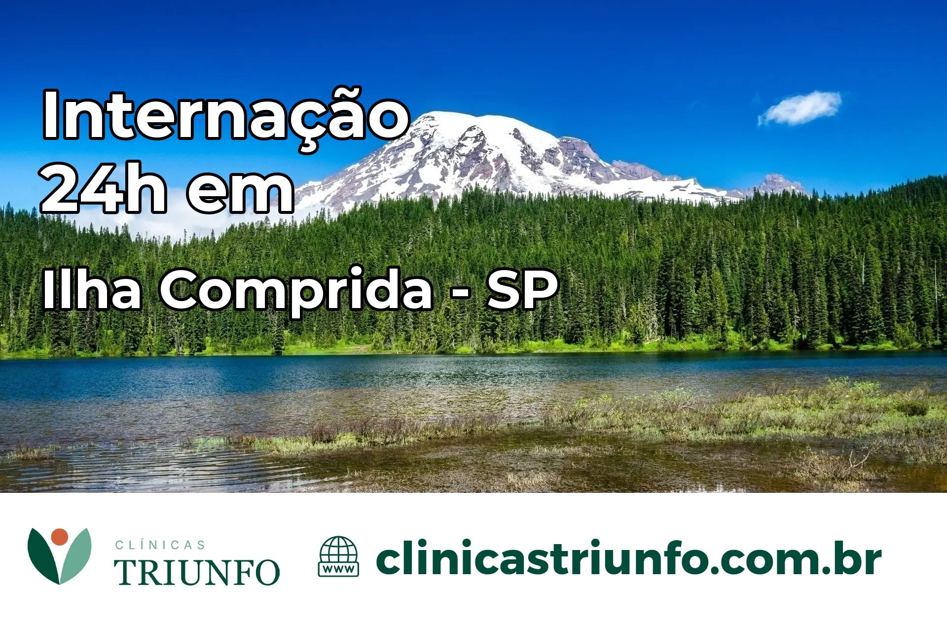 Internação 24 horas em Ilha Comprida – SP