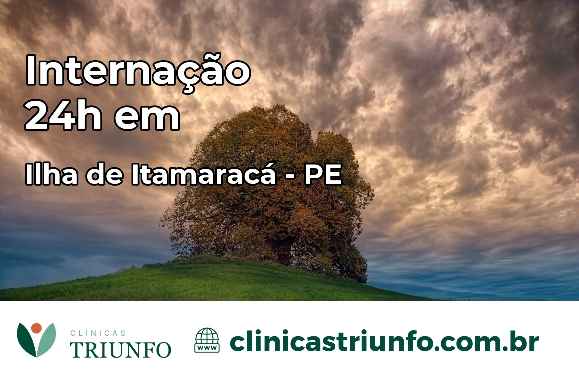 Internação 24 horas em Ilha de Itamaracá – PE