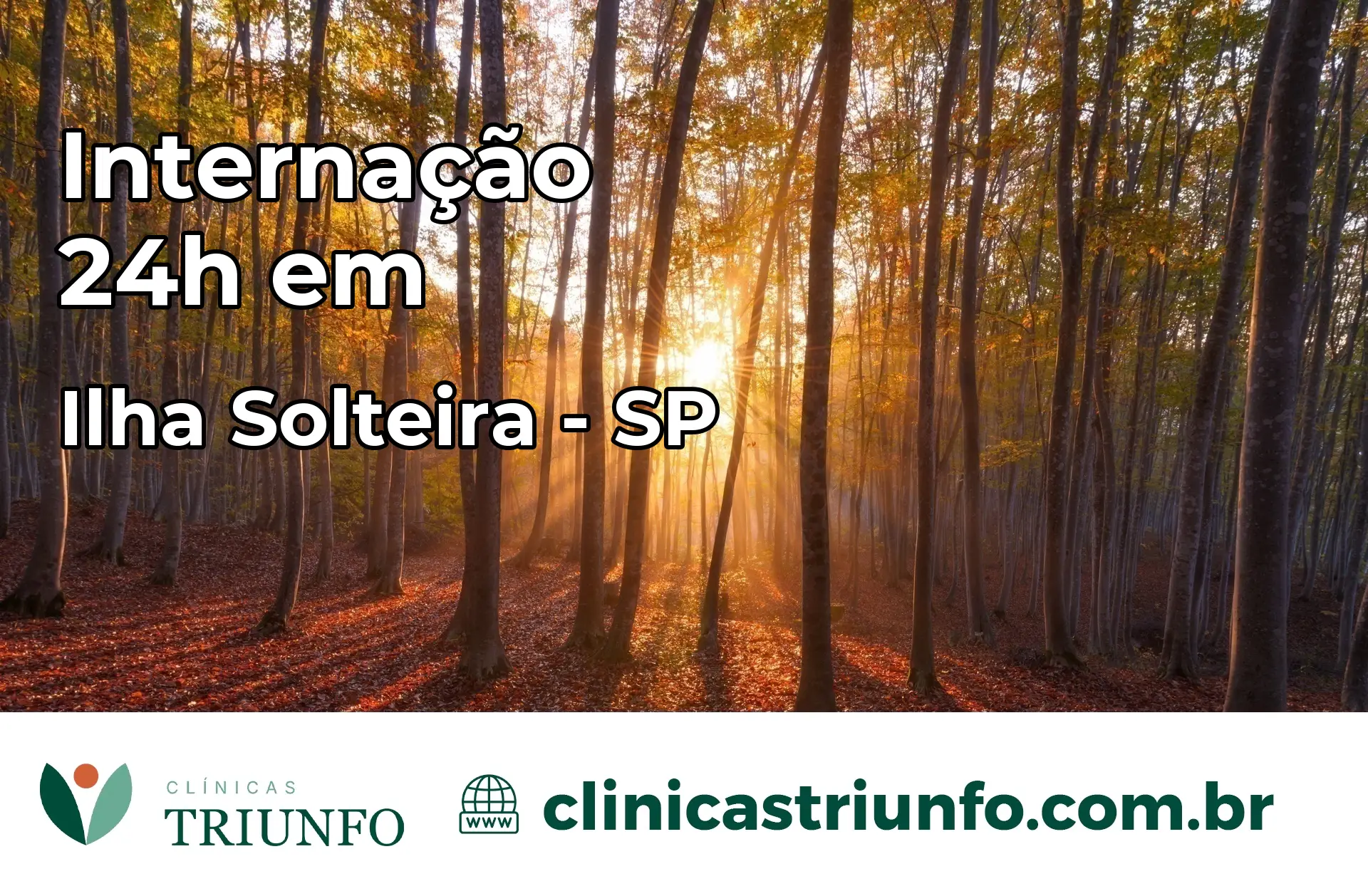 Internação 24 horas em Ilha Solteira – SP