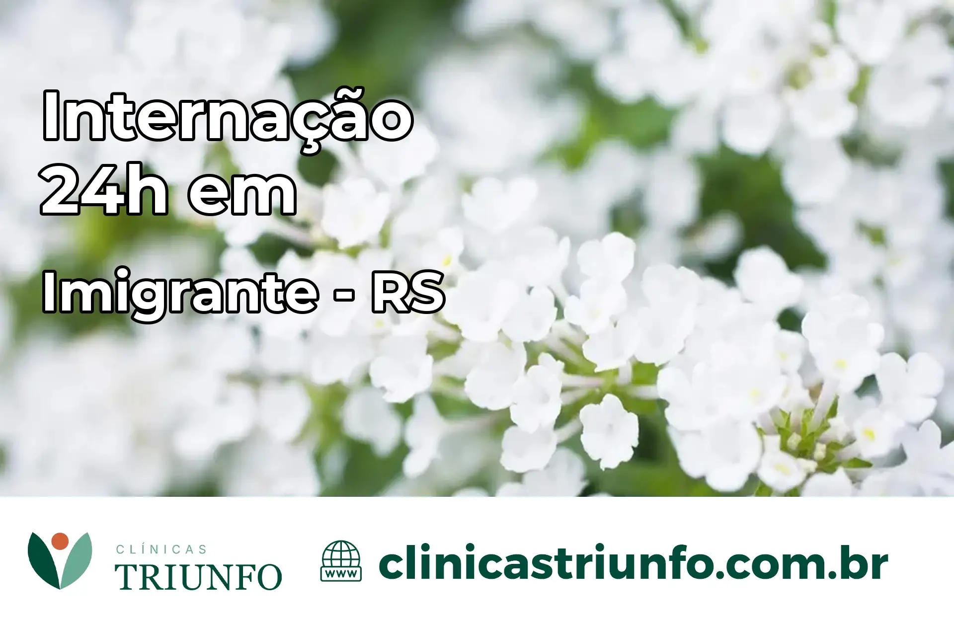 Internação 24 horas em Imigrante – RS