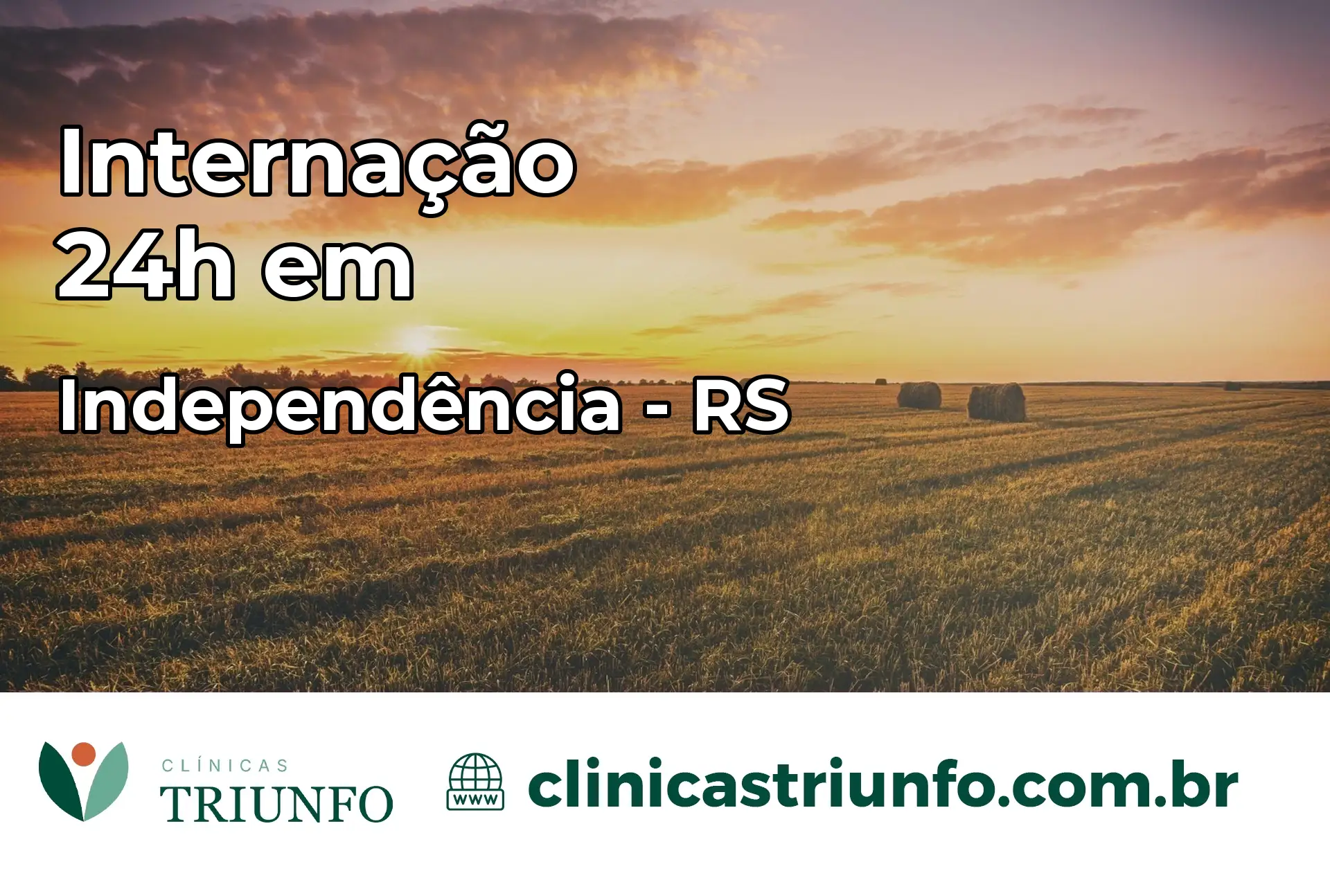 Internação 24 horas em Independência – RS