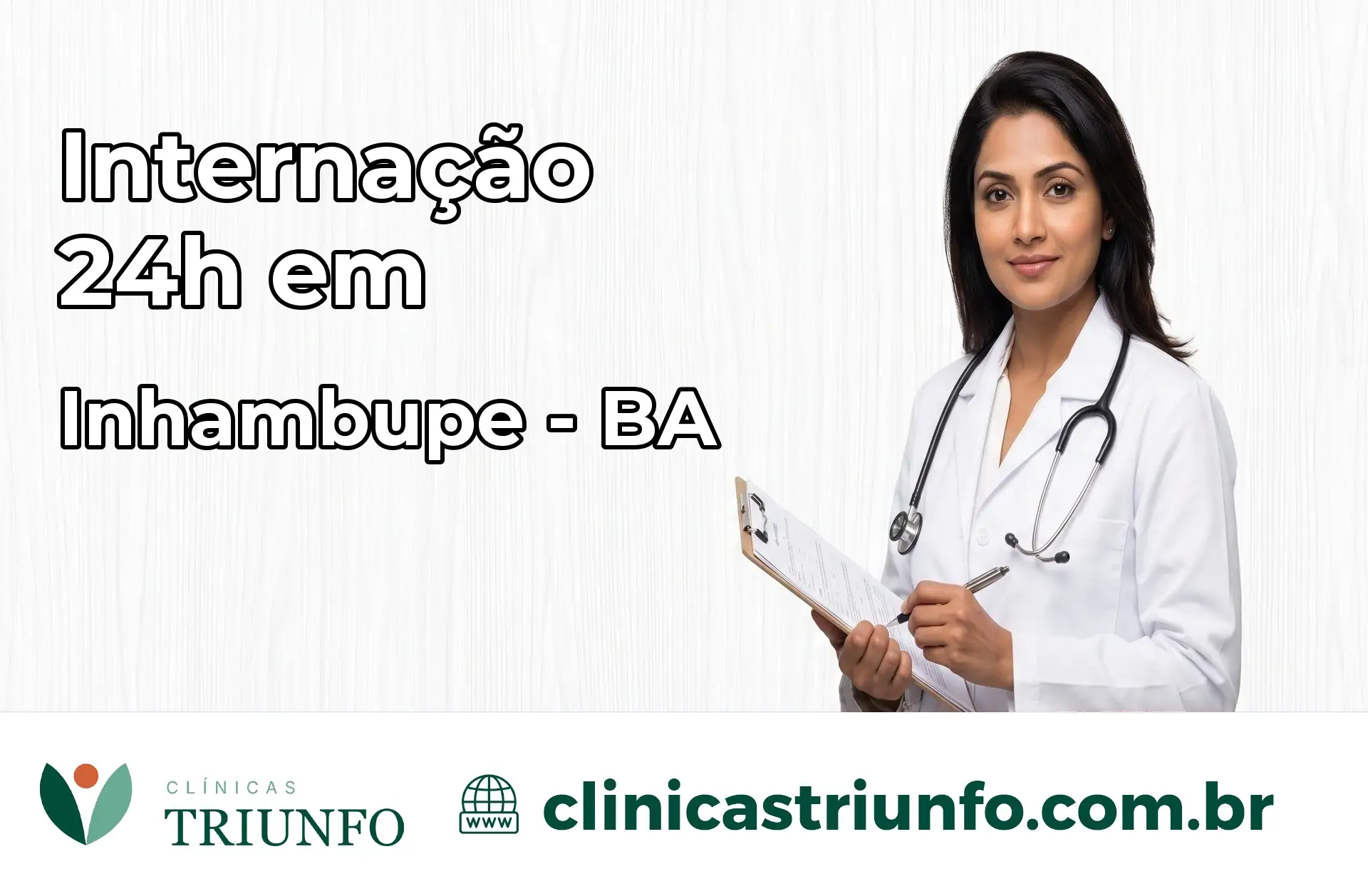 Internação 24 horas em Inhambupe – BA