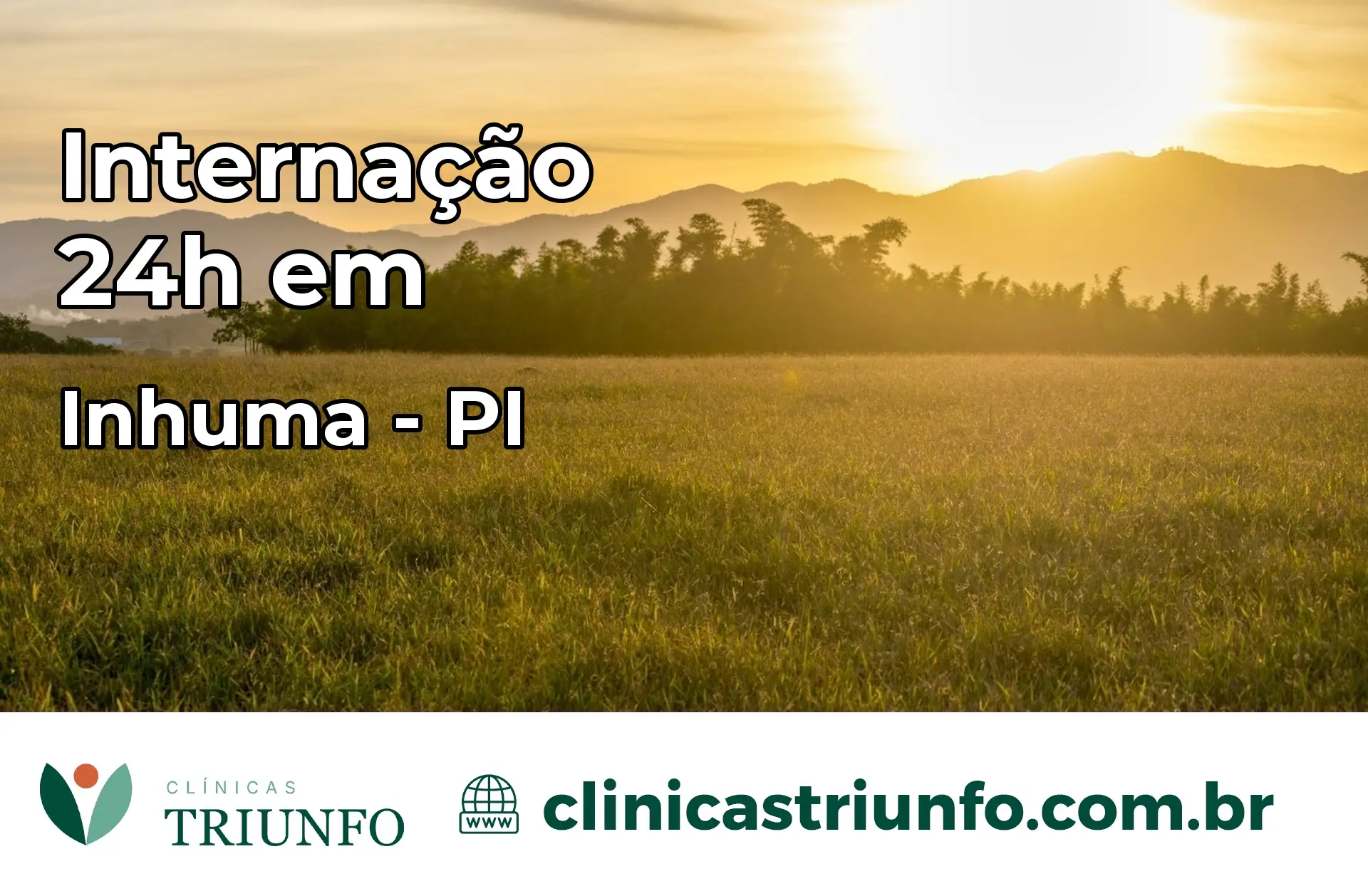 Internação 24 horas em Inhuma – PI