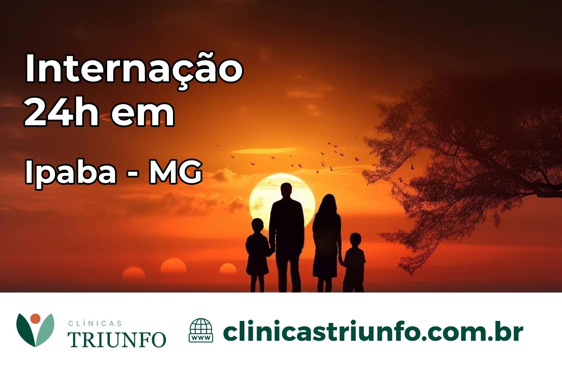 Internação 24 horas em Ipaba – MG
