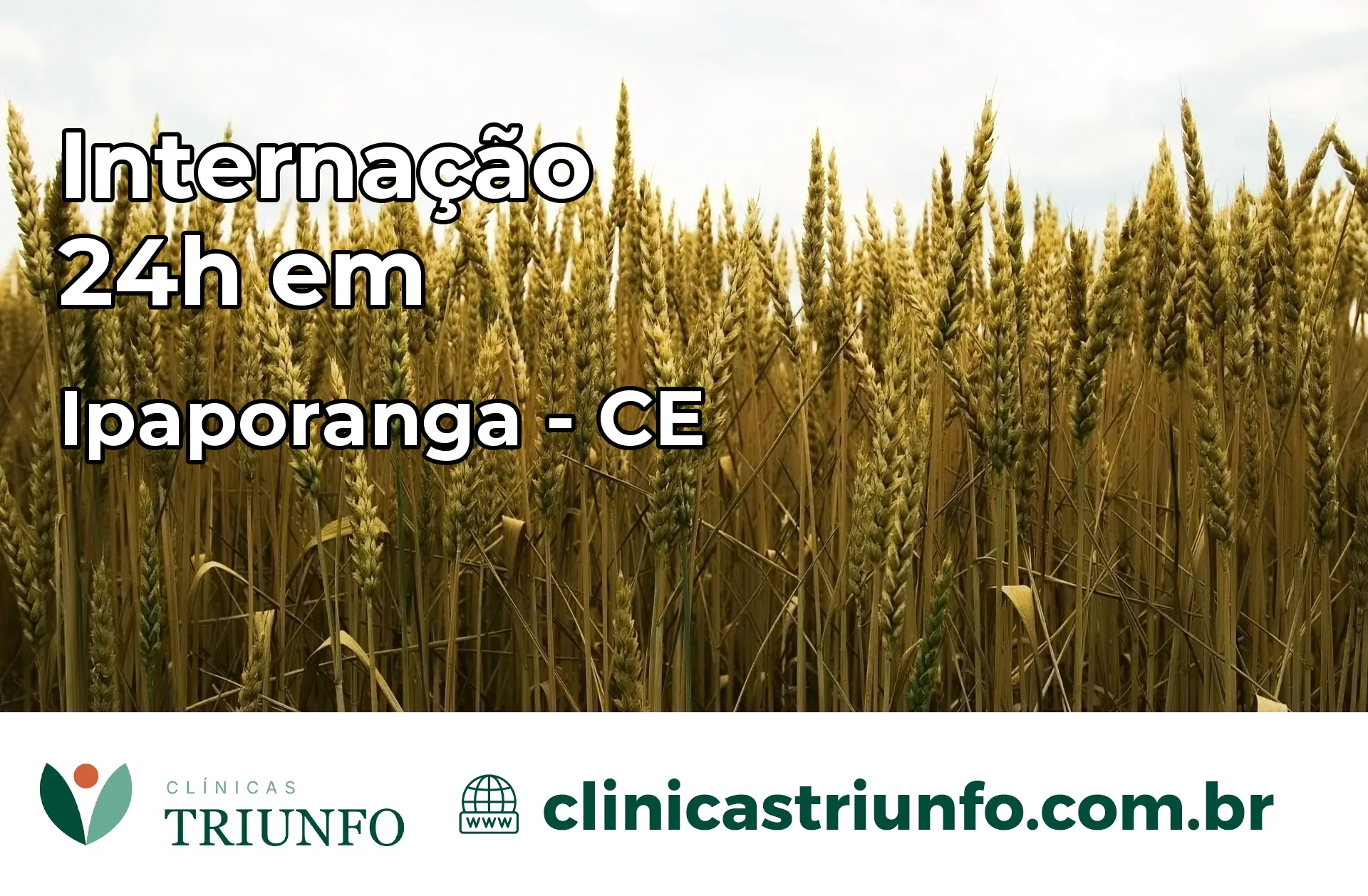 Internação 24 horas em Ipaporanga – CE