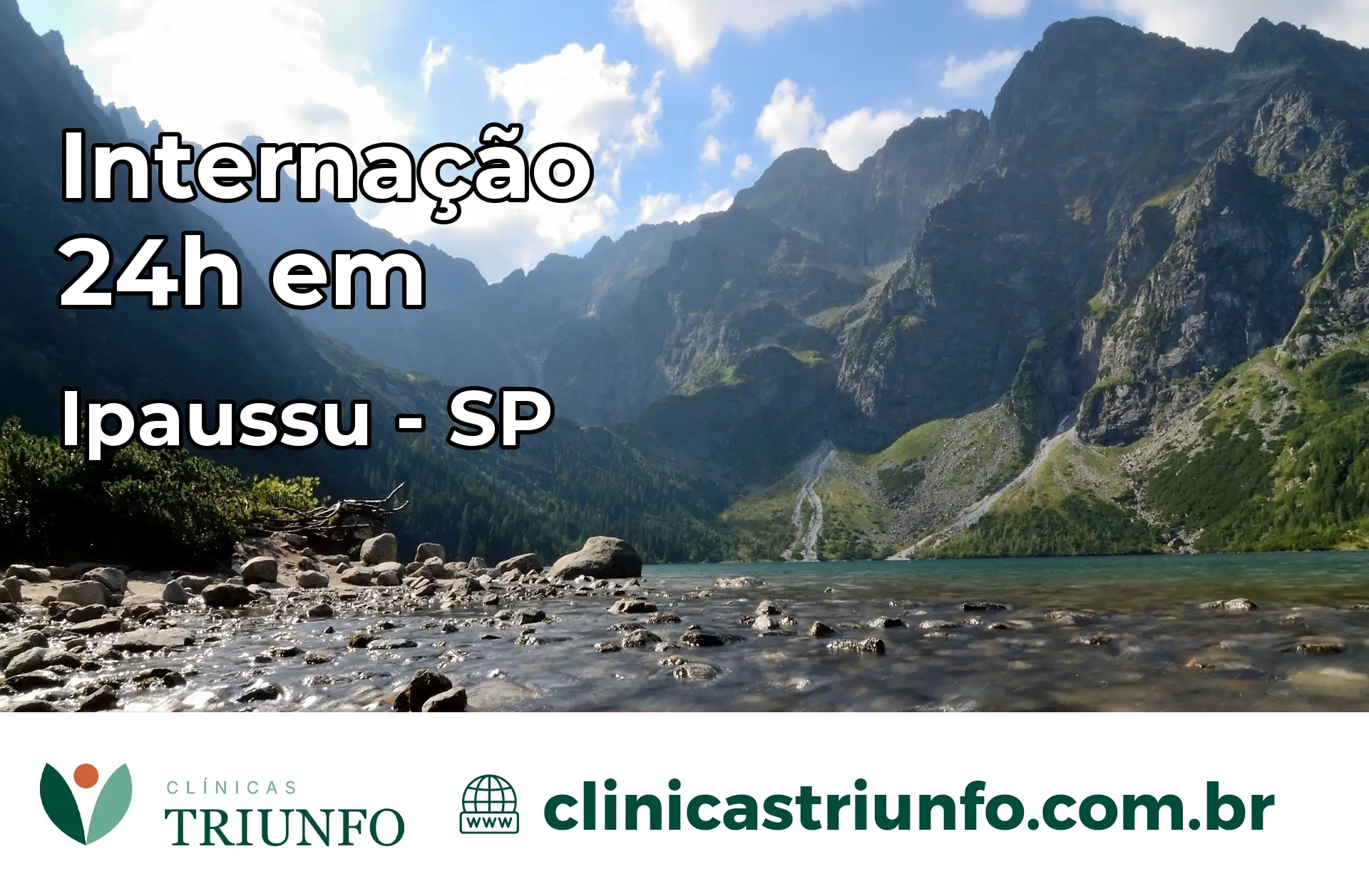 Internação 24 horas em Ipaussu – SP