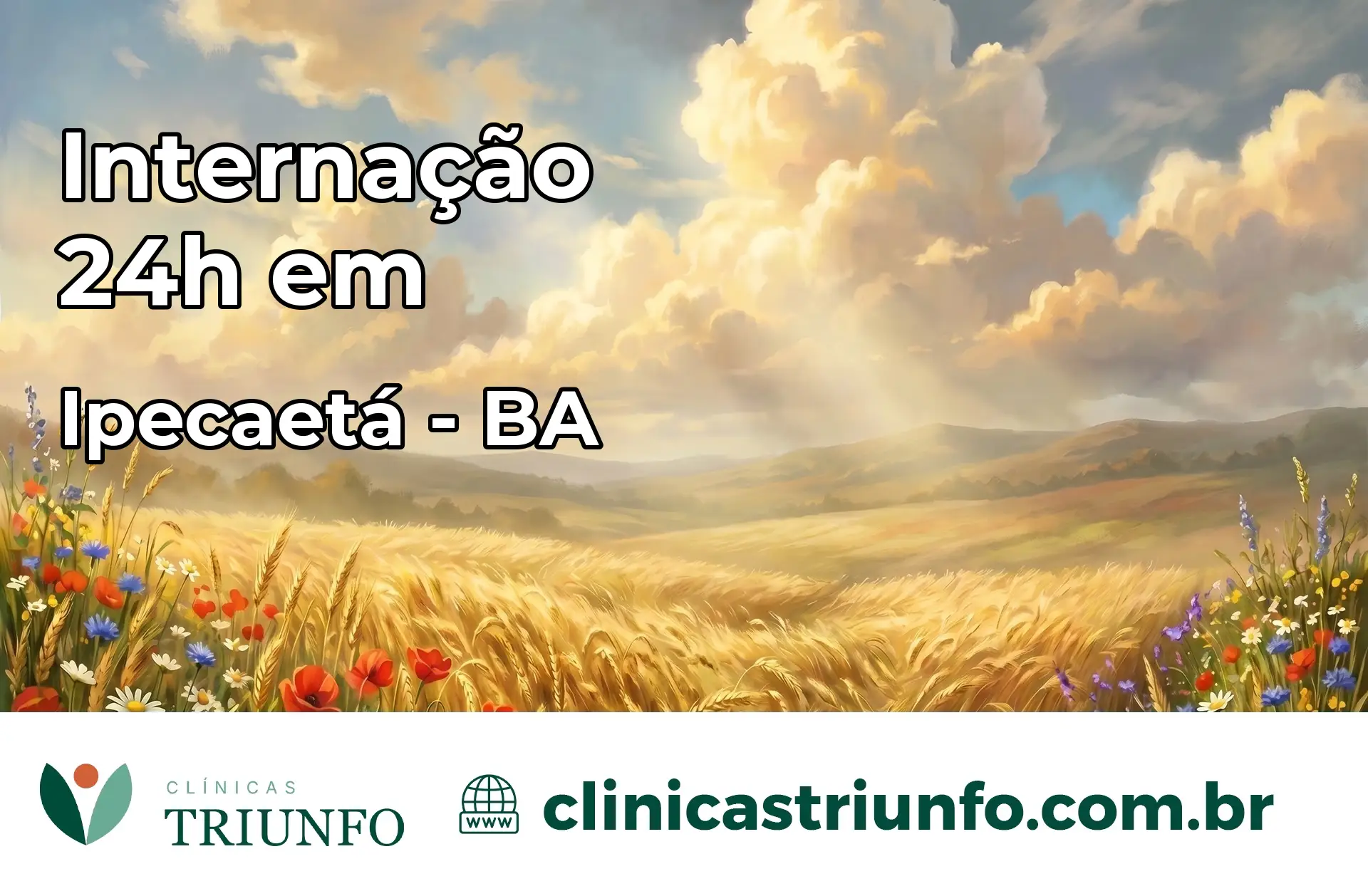 Internação 24 horas em Ipecaetá – BA