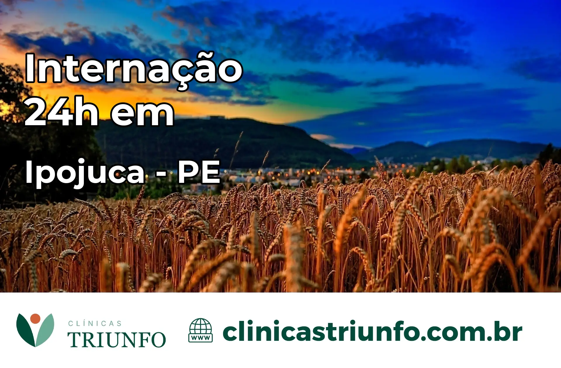 Internação 24 horas em Ipojuca – PE