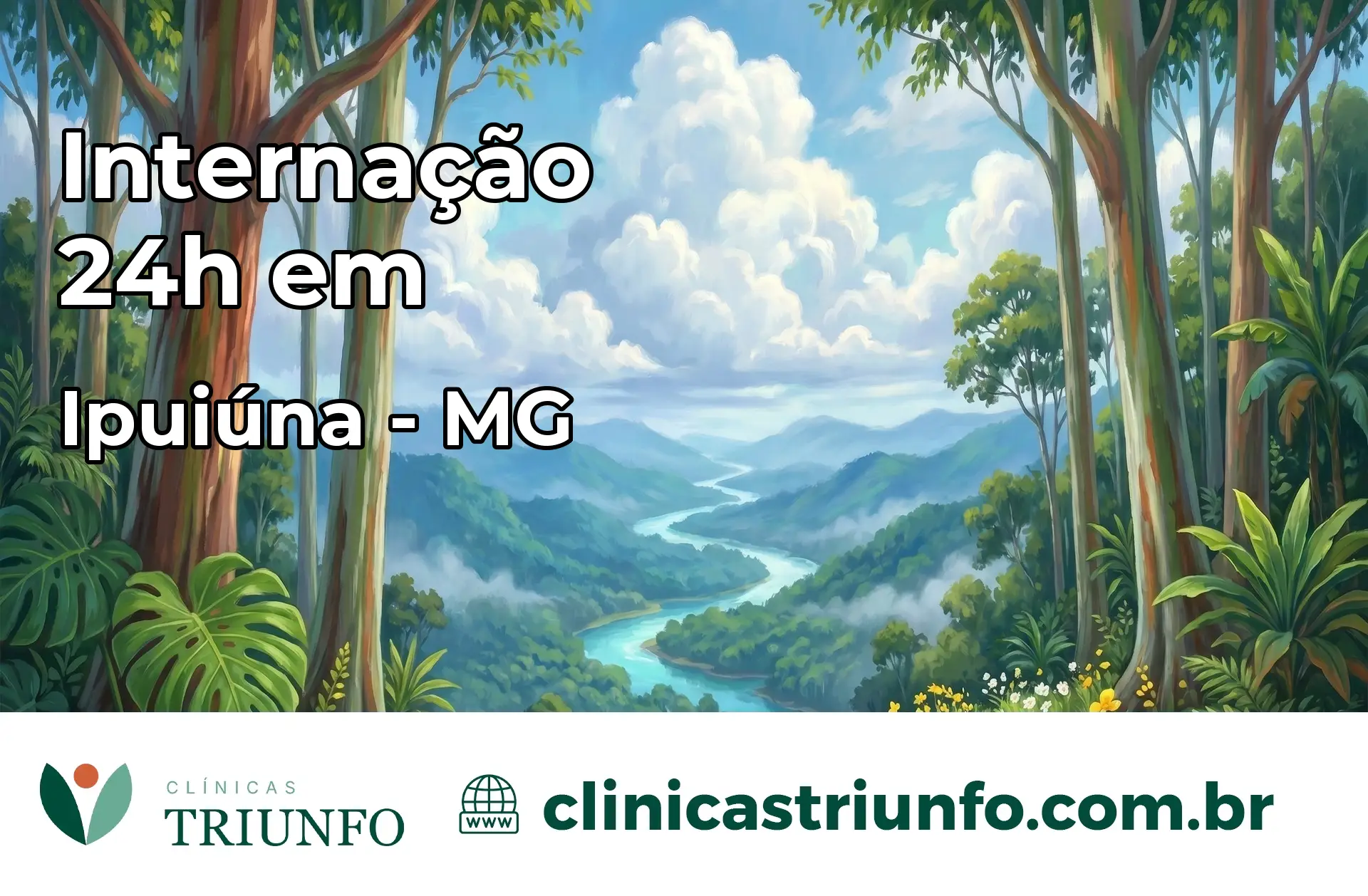 Internação 24 horas em Ipuiúna – MG