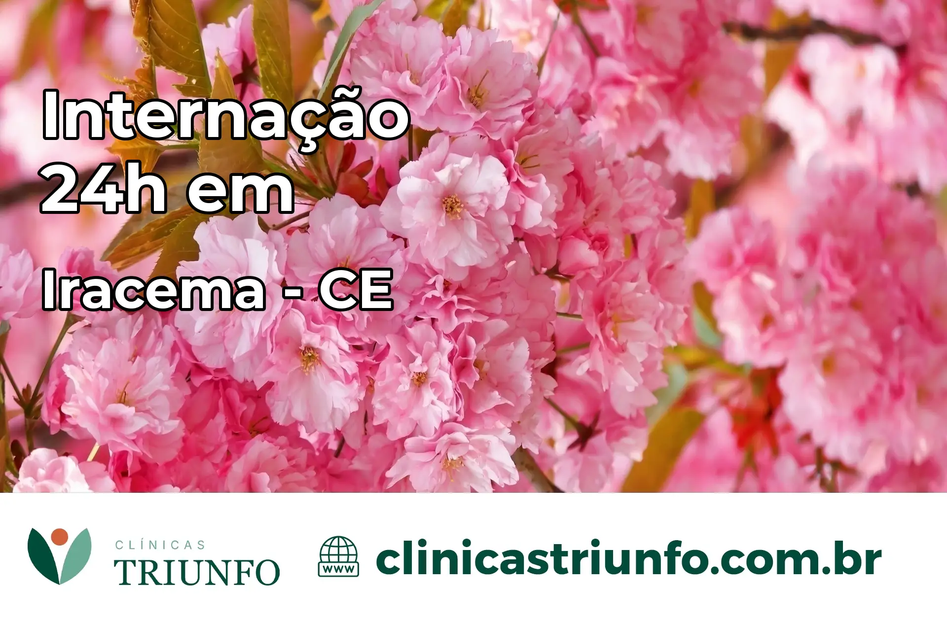 Internação 24 horas em Iracema – CE