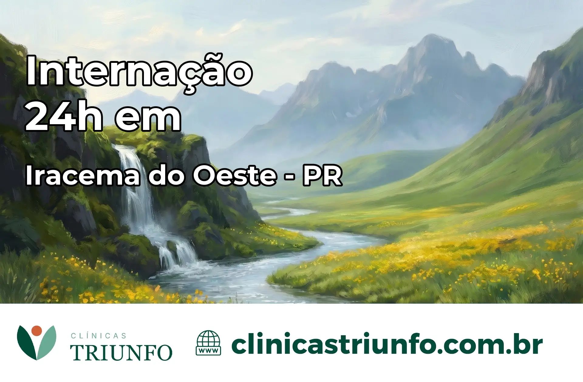 Internação 24 horas em Iracema do Oeste – PR
