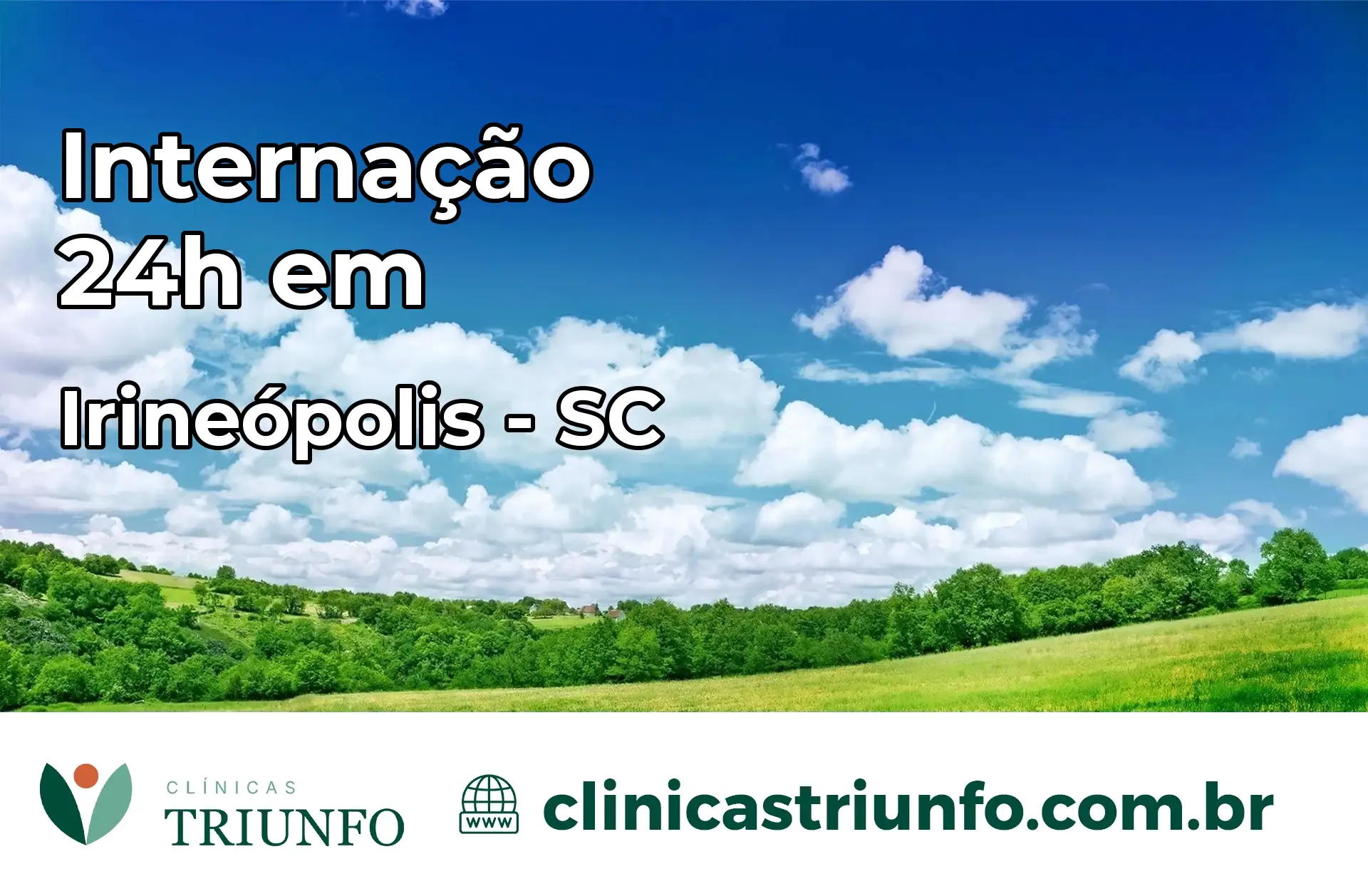 Internação 24 horas em Irineópolis – SC