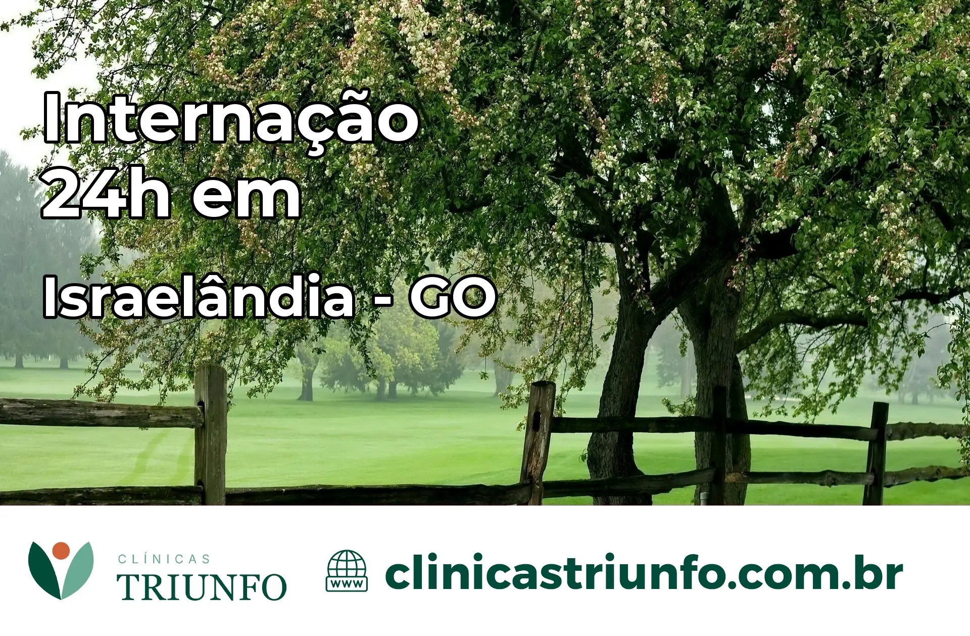 Internação 24 horas em Israelândia – GO