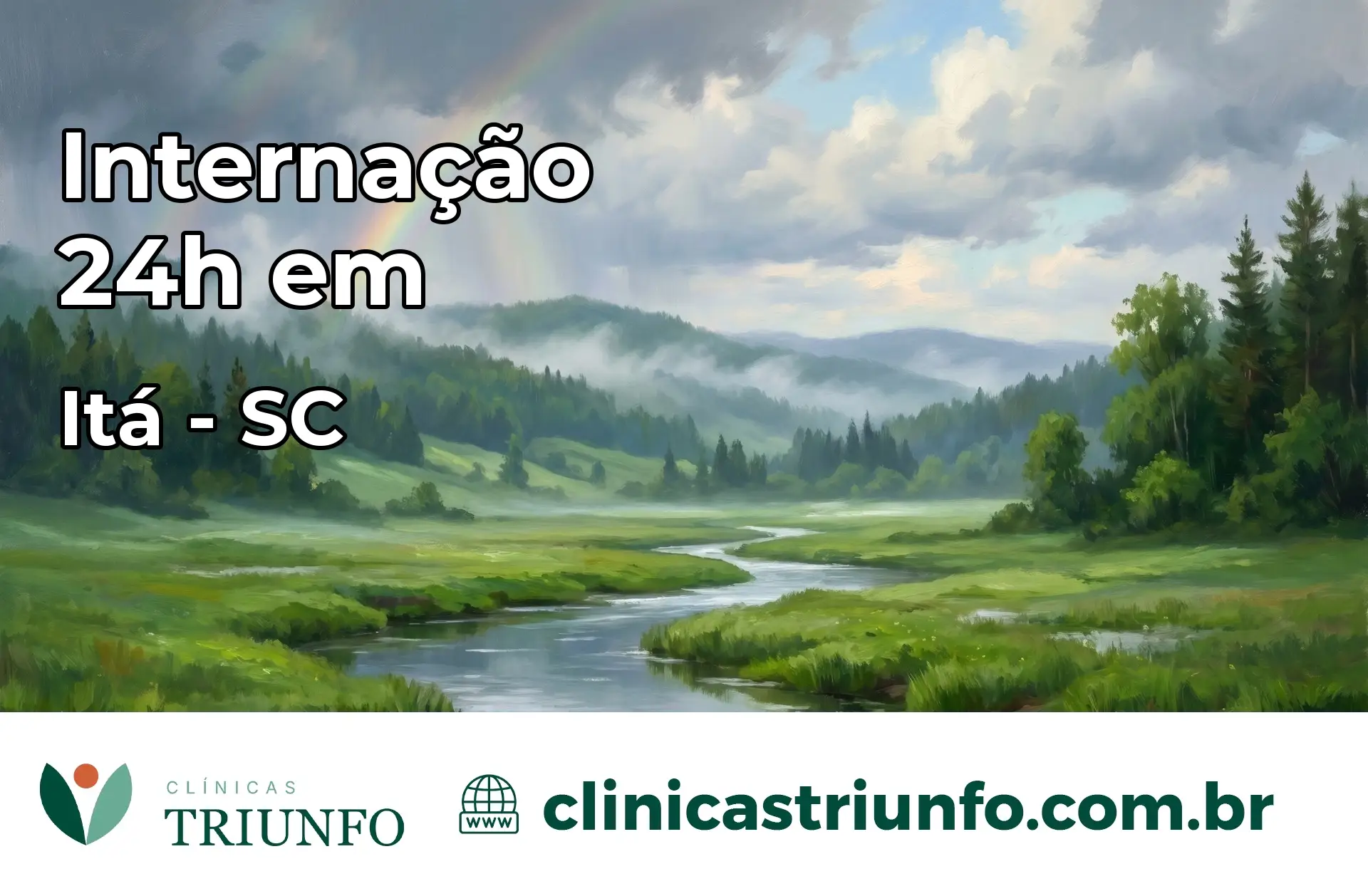 Internação 24 horas em Itá – SC