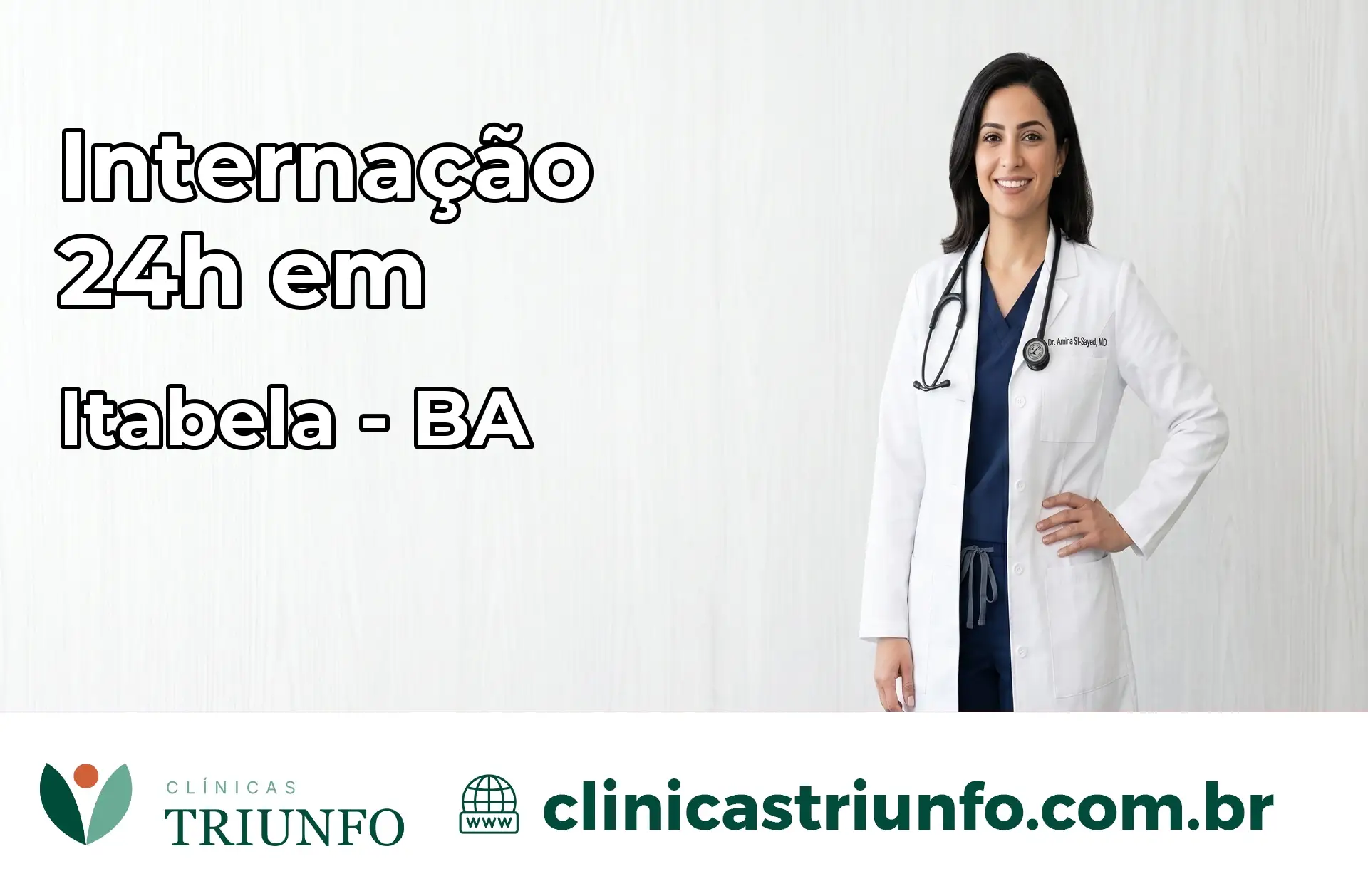 Internação 24 horas em Itabela – BA
