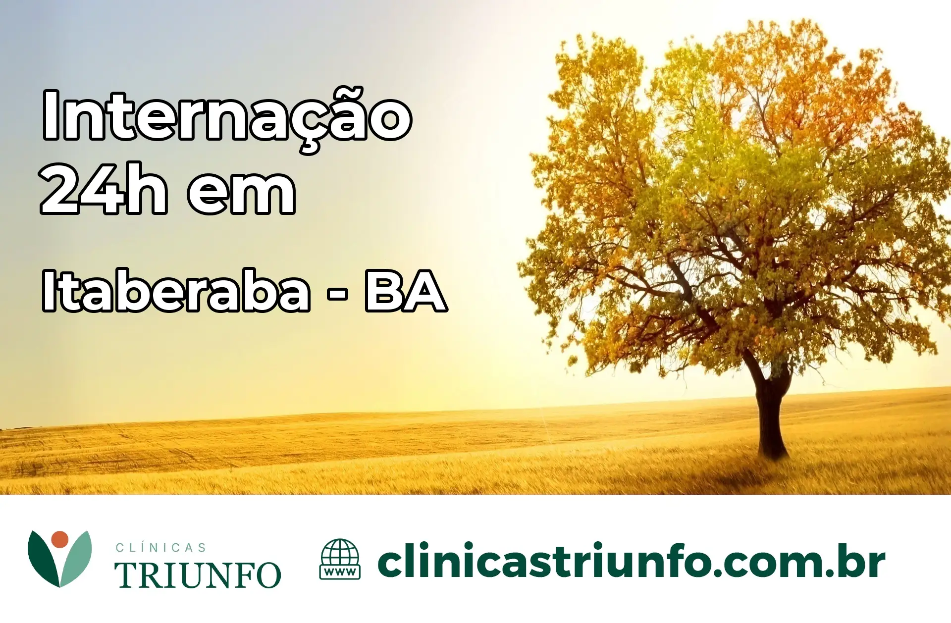 Internação 24 horas em Itaberaba – BA