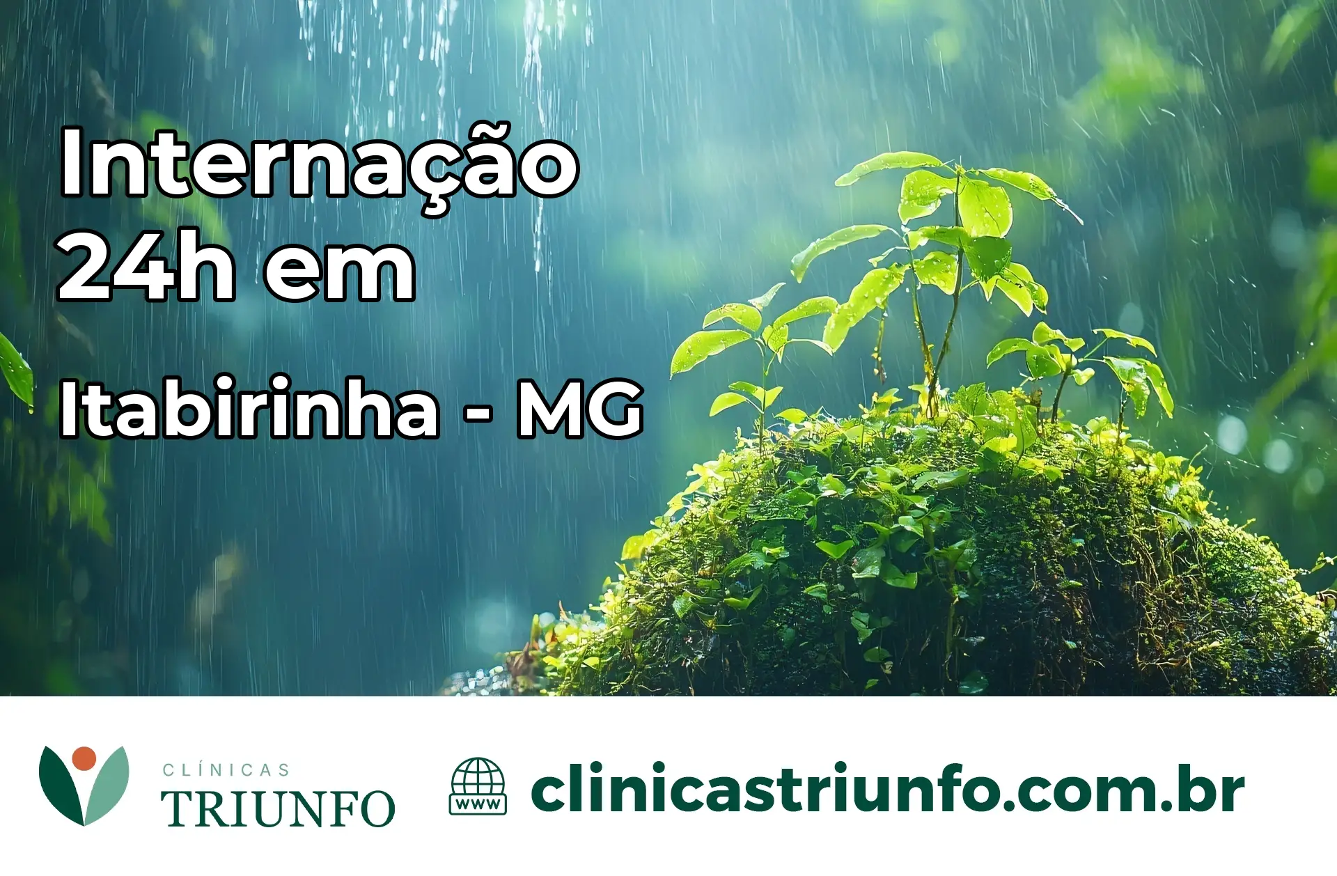 Internação 24 horas em Itabirinha – MG
