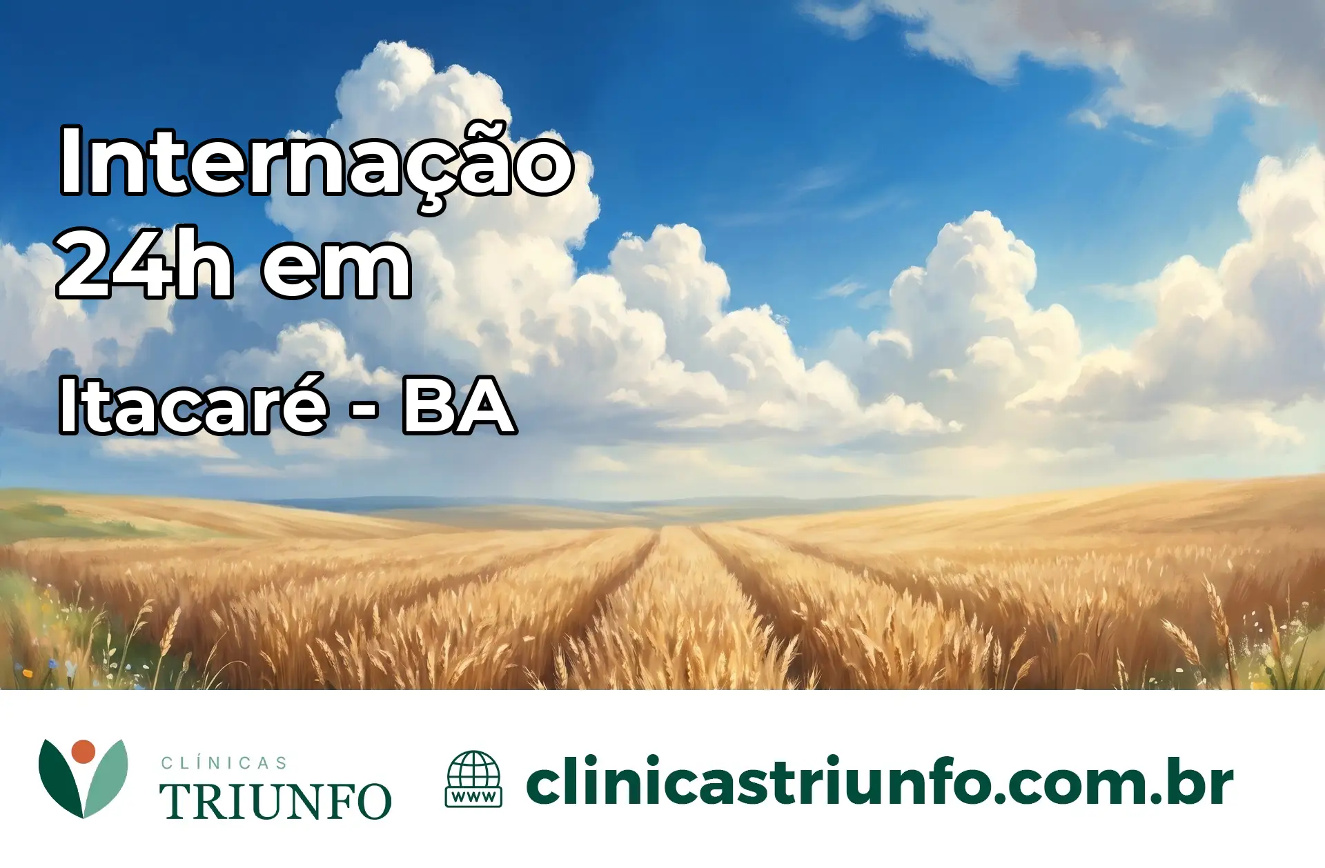 Internação 24 horas em Itacaré – BA
