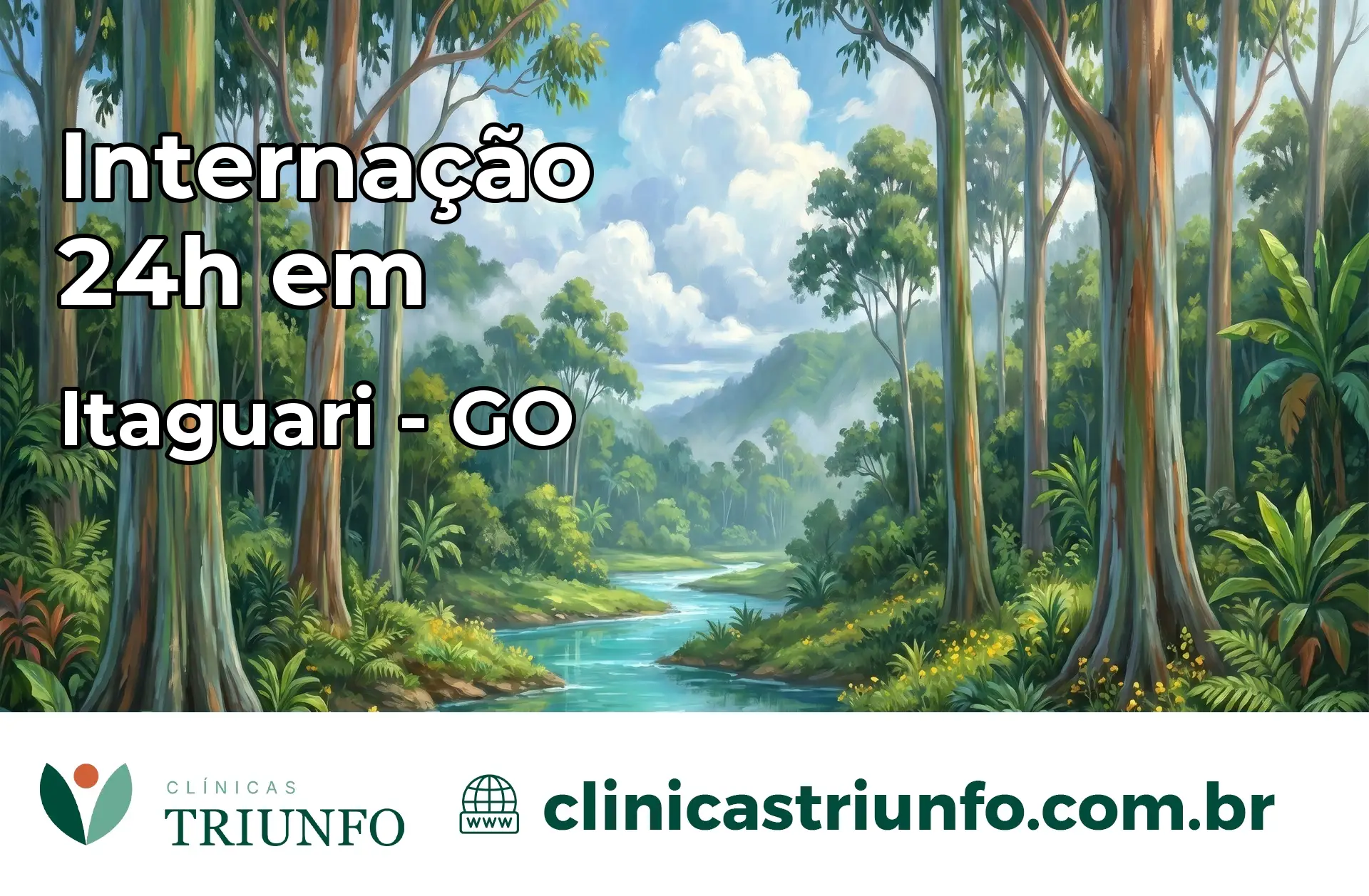 Internação 24 horas em Itaguari – GO
